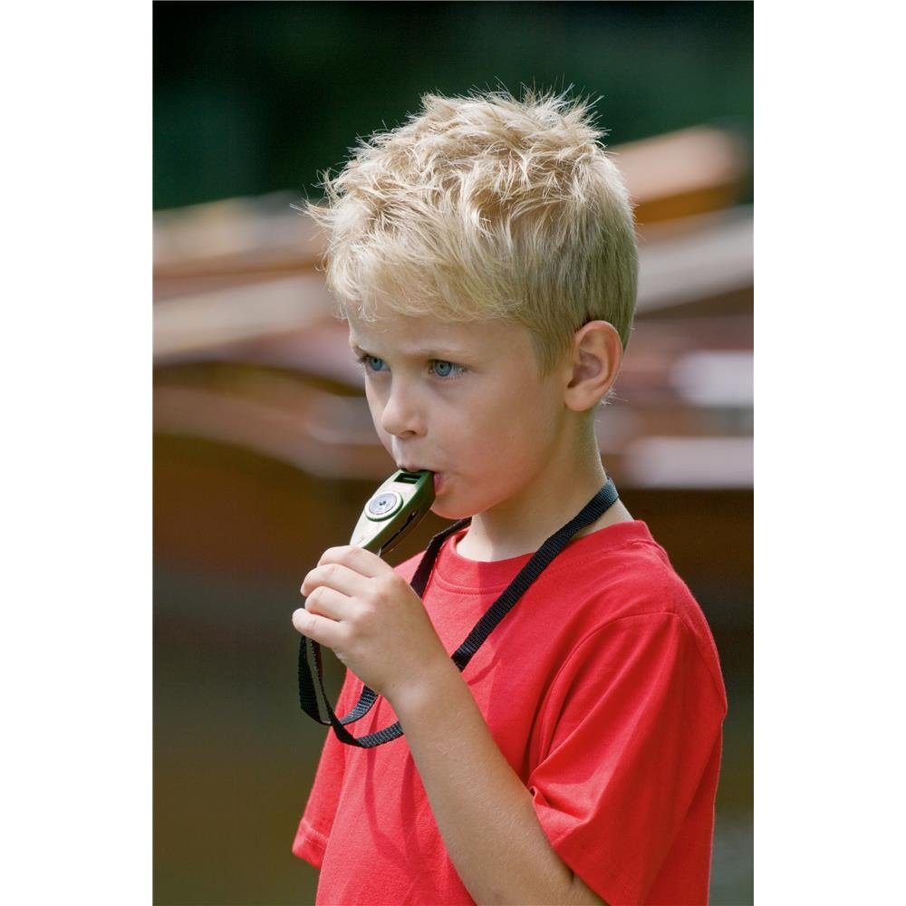 Happy People Signalpfeife 19358 - Scout, mit Kompass, Thermometer und Lupe