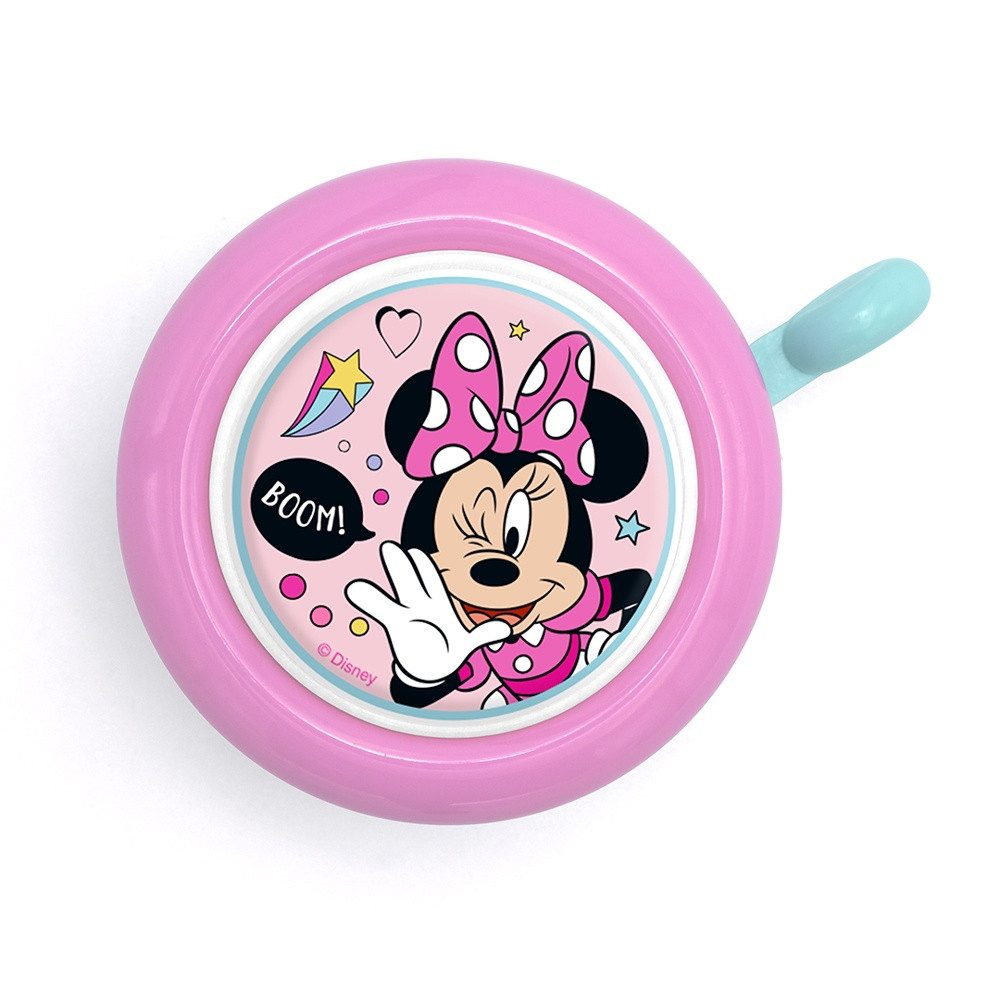 Seven Polska Fahrradklingel Disney Fahrradklingel Minnie Mouse "BOOM!", helles pink