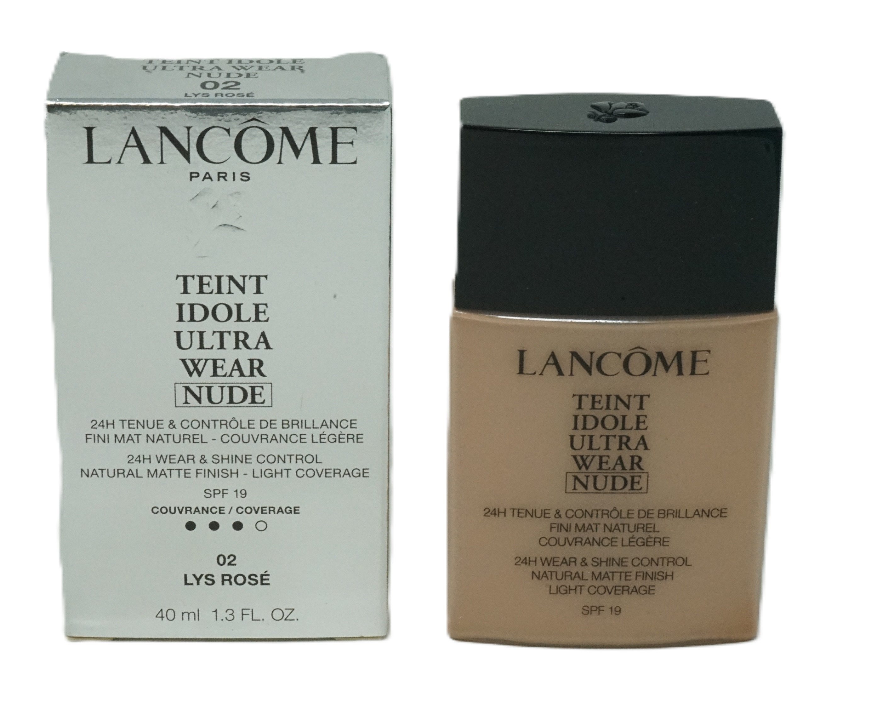 LANCOME Основа Lancome Teint Idole Ultra Wear Nude SPF19 Основа 02 Lys Rose 40ml