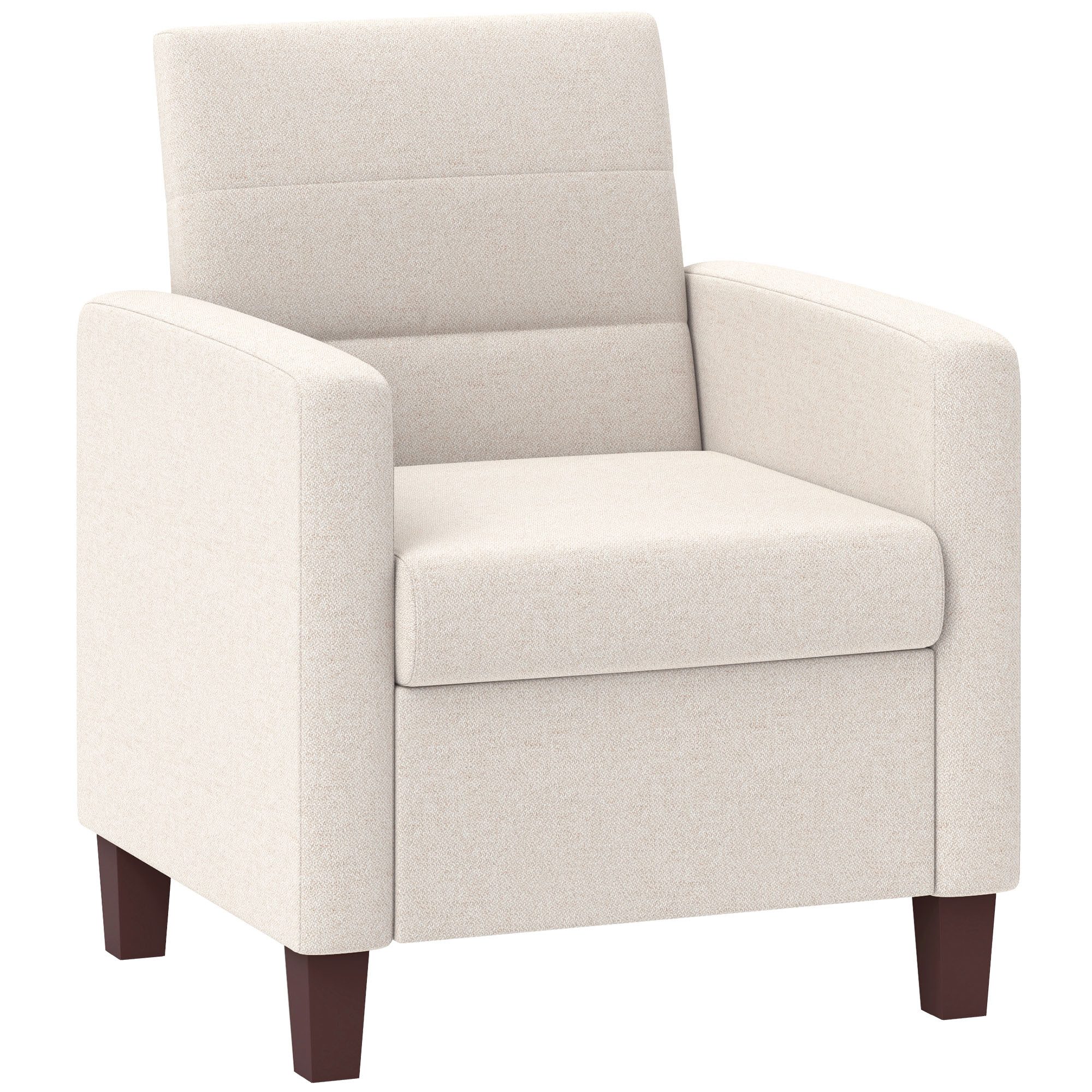 HOMCOM Sessel Loungesessel mit Armlehnen, Polstersessel günstig online kaufen