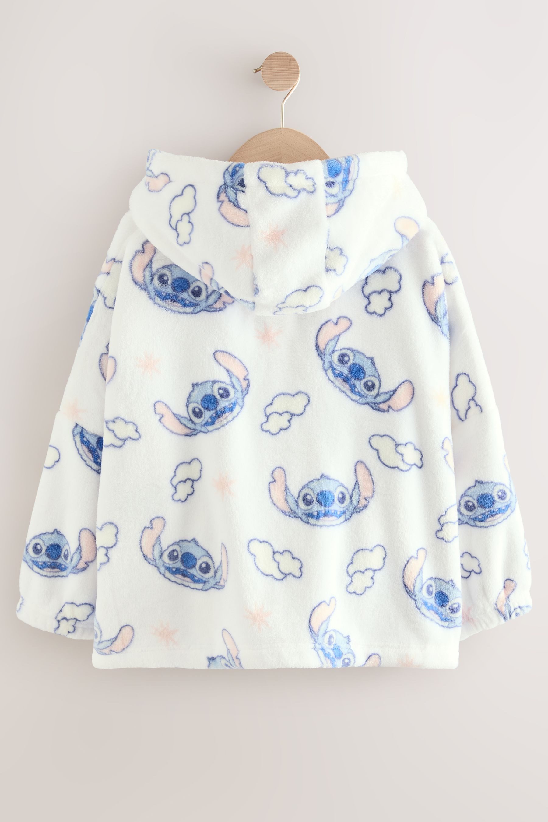 Wohndecke Verkürzte Fleece-Kapuzendecke, Lilo and Stitch, Next