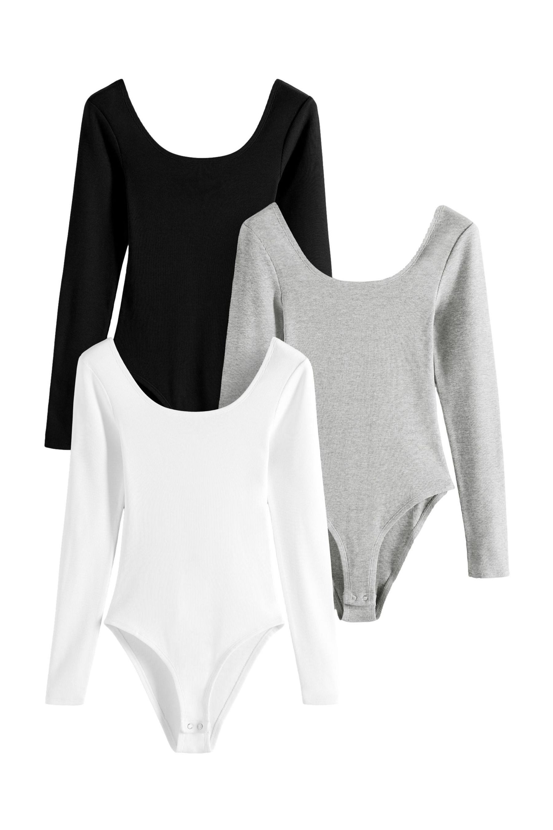 The Set Langarmbody The Set gerippte günstig online kaufen