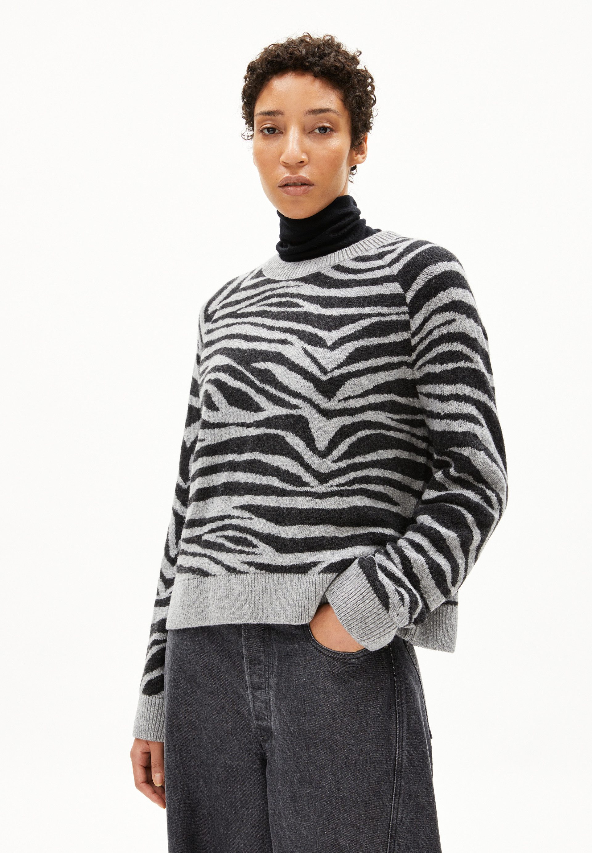 Armedangels Strickpullover LILIRIAA ZEBRARAA Pullover aus günstig online kaufen