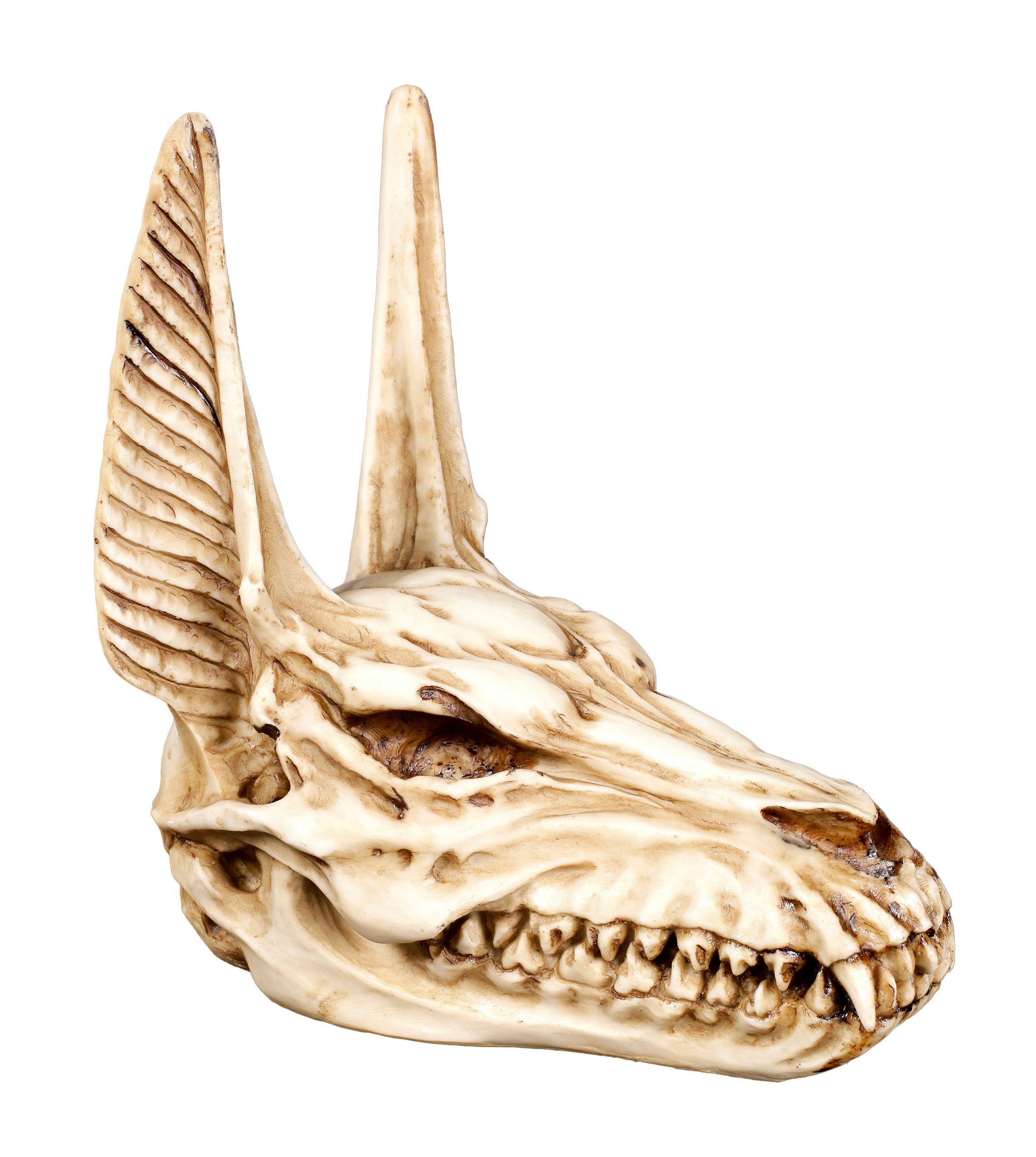 Figuren Shop GmbH Fantasy-Figur Totenkopf - Anubis Gott der Totenriten - Gothic Fantsy Deko