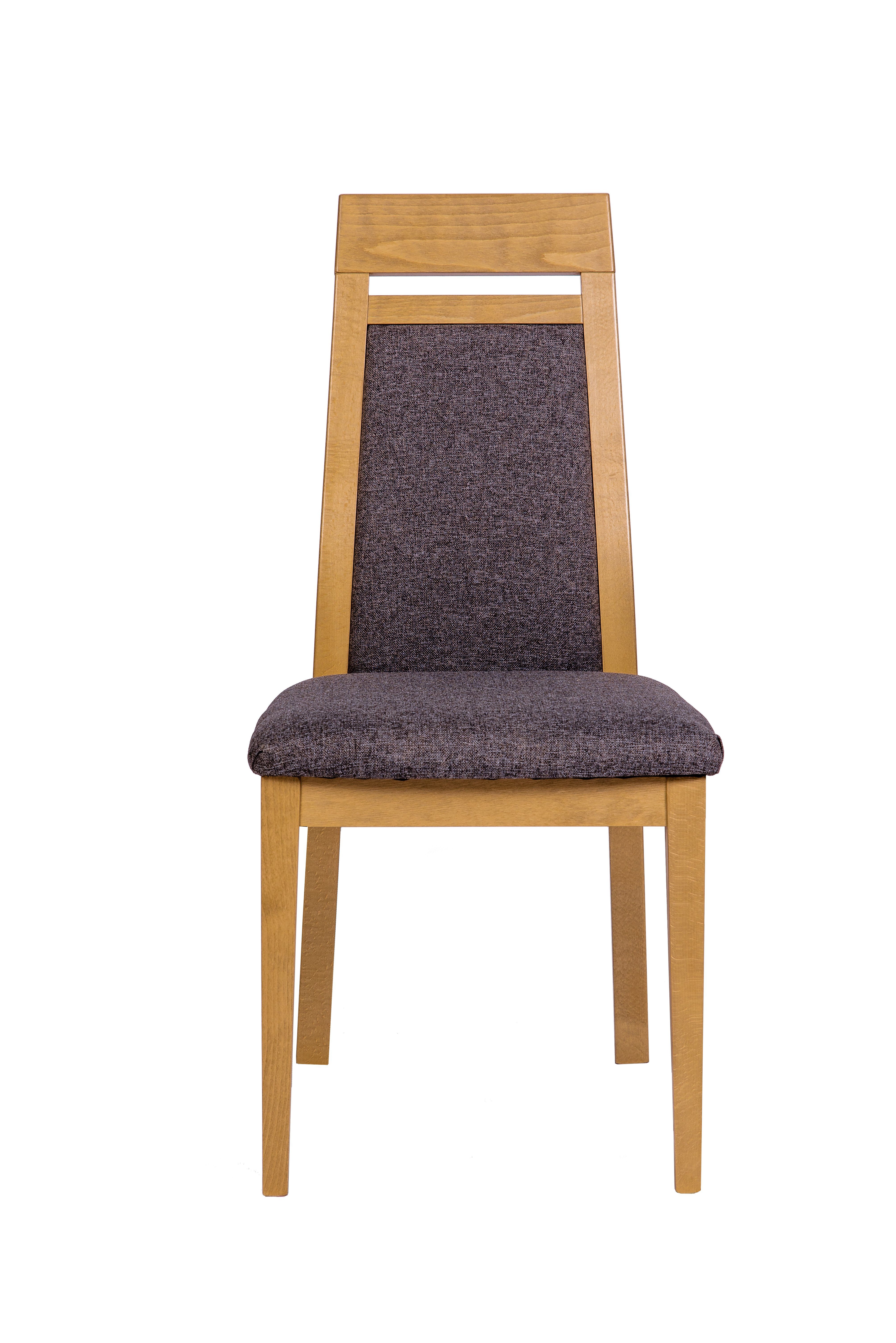 Gestell 2 gepolstert Stühle), & kundler Lehne home Massivholz 4-Fußstuhl (Set, Stuhl Sitz