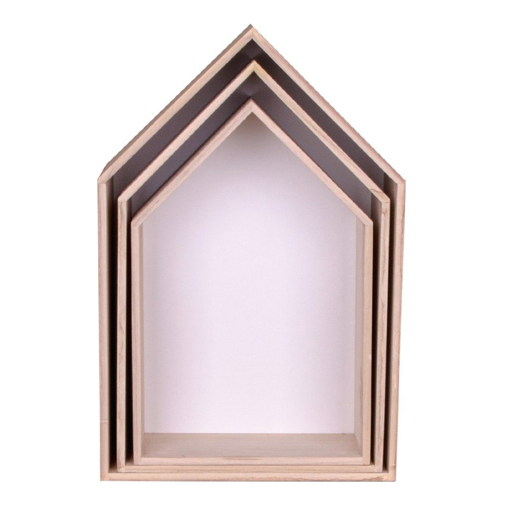 LebensWohnArt Regal 3-tlg. Landhaus Regal-Set CASA aus Holz. € 89,00