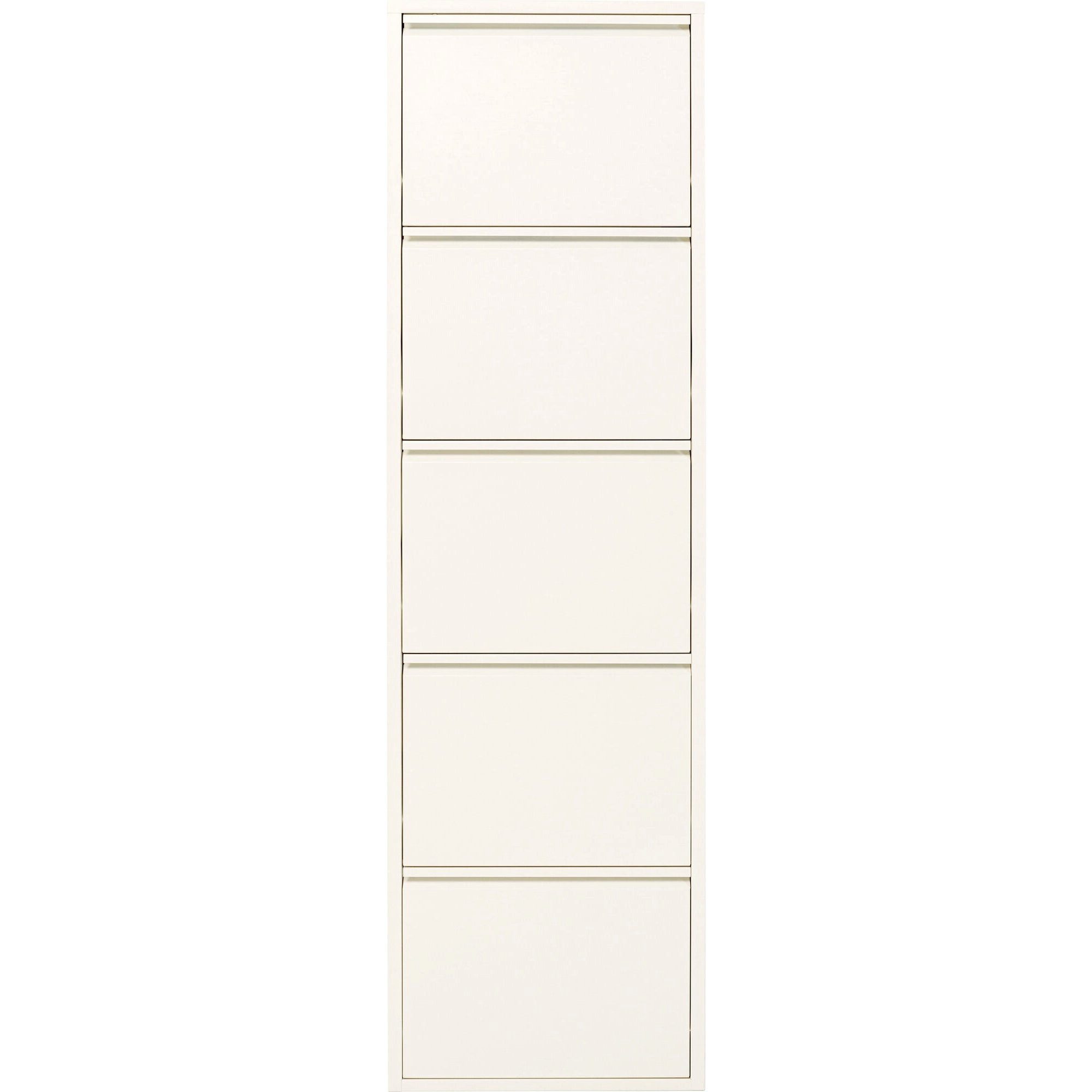 Kare Design Schuhschrank Caruso schmaler Schuhkipper mit 5 Klappen