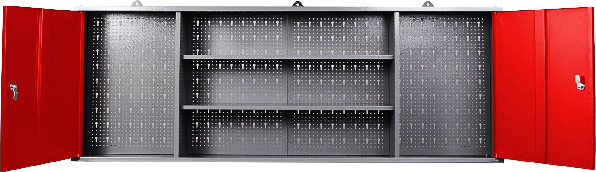 ONDIS24 Werkstatt-Set Karsten, 160 cm, höhenverstellbar, inkl. Hakenset