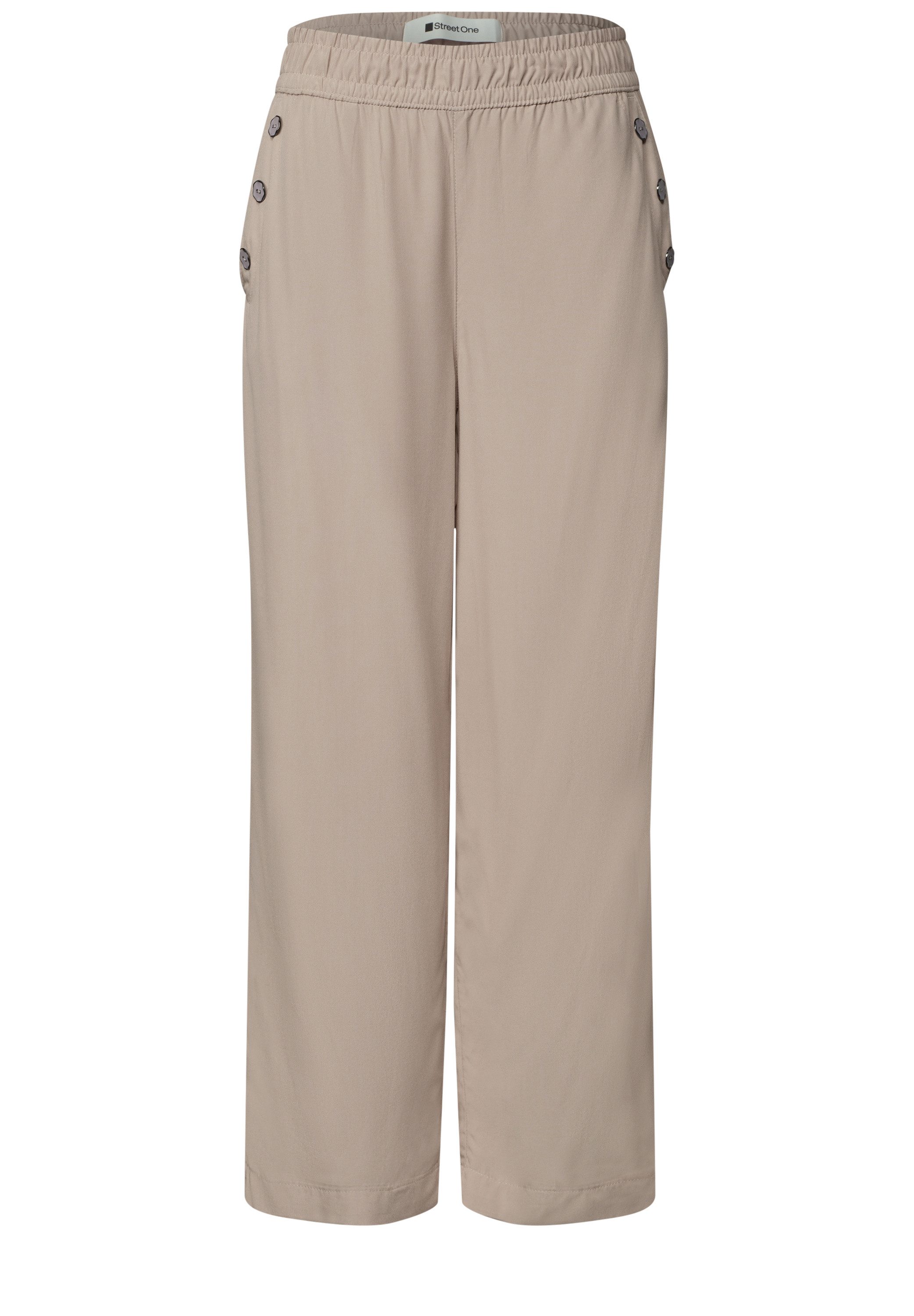 STREET ONE Stoffhose mit Wide Legs – Bild 4 von 5