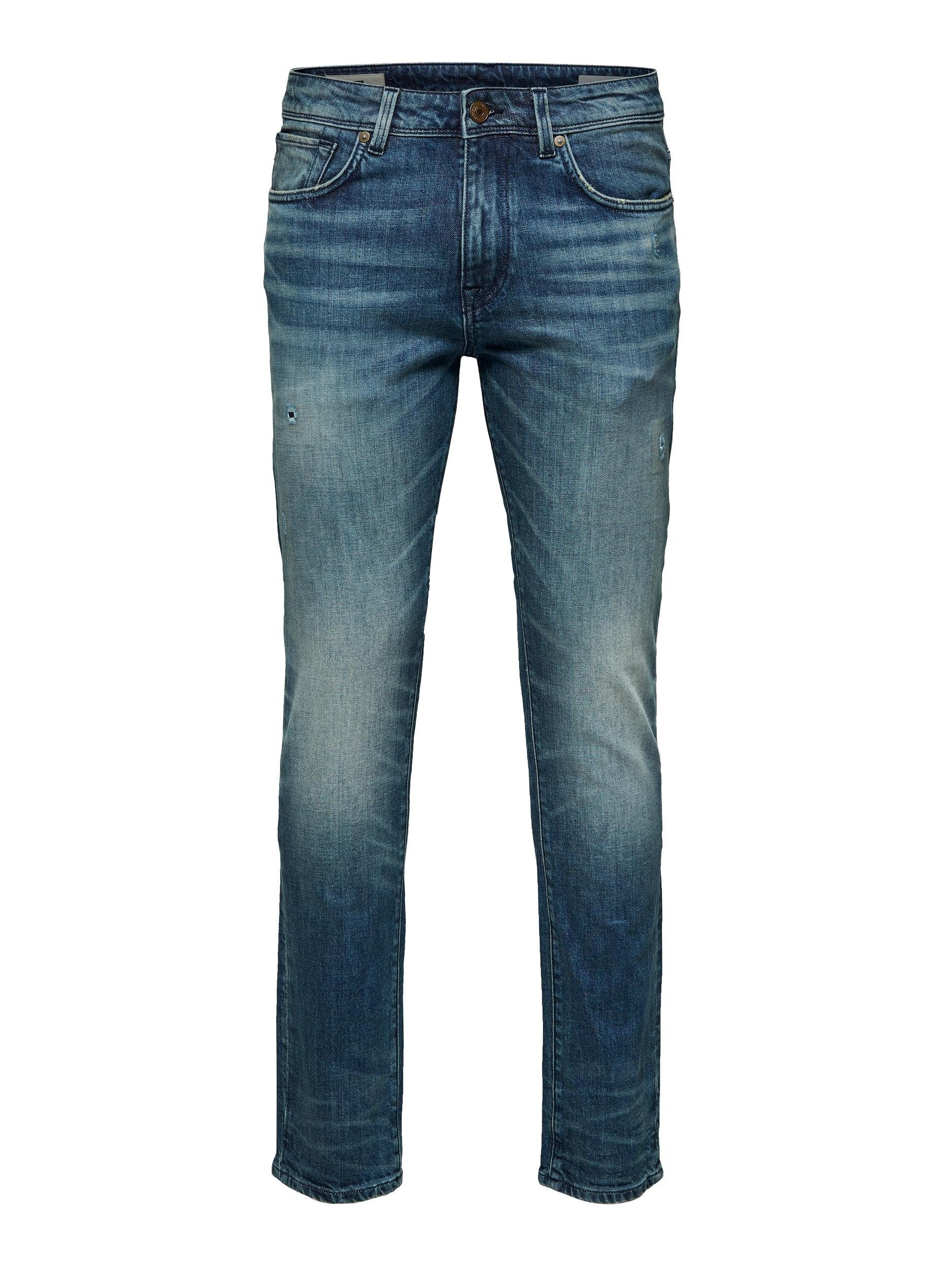 Slim-fit-Jeans SELECTED M.BLUE W 6219 CAND HOMME SLHSLIM-LEON JEANS ST