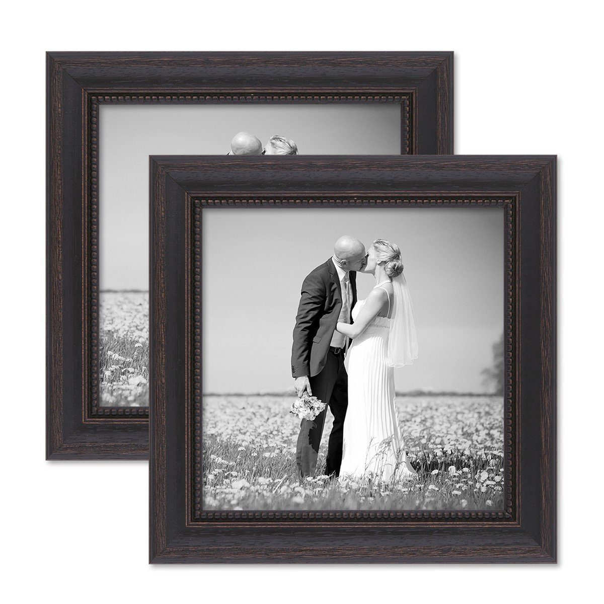 PHOTOLINI Bilderrahmen 2er Set im Shabby-Chic günstig online kaufen