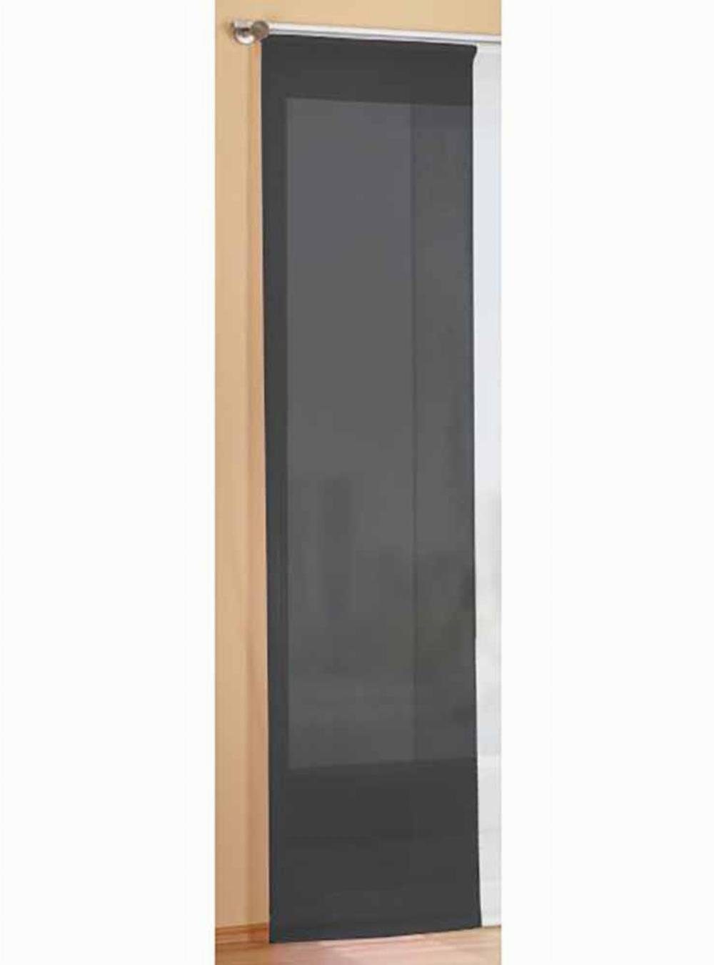 Gardinenbox Schiebegardine (1 St), Klettband, transparent, Voile, Flächenvo günstig online kaufen