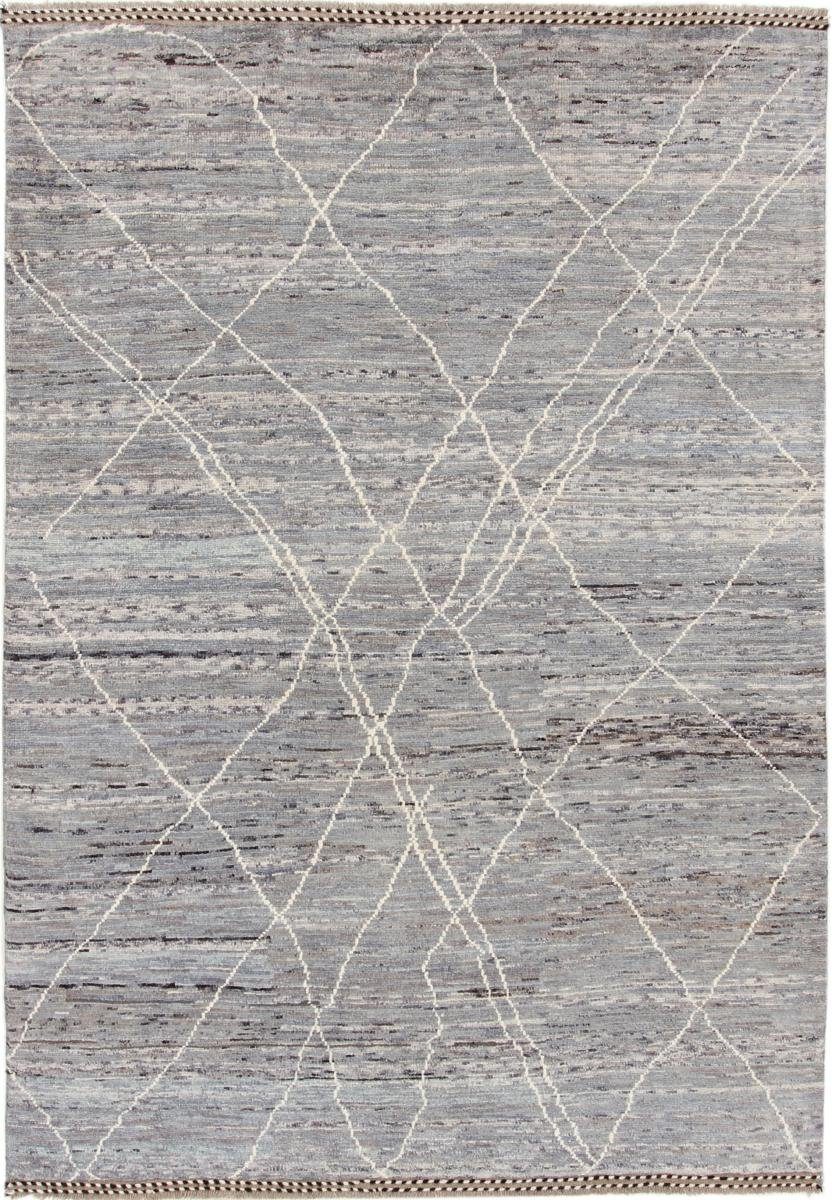 Orientteppich Berber Maroccan 165x236 Handgeknüpfter Moderner Orientteppich, Nain Trading, rechteckig, Höhe: 20 mm