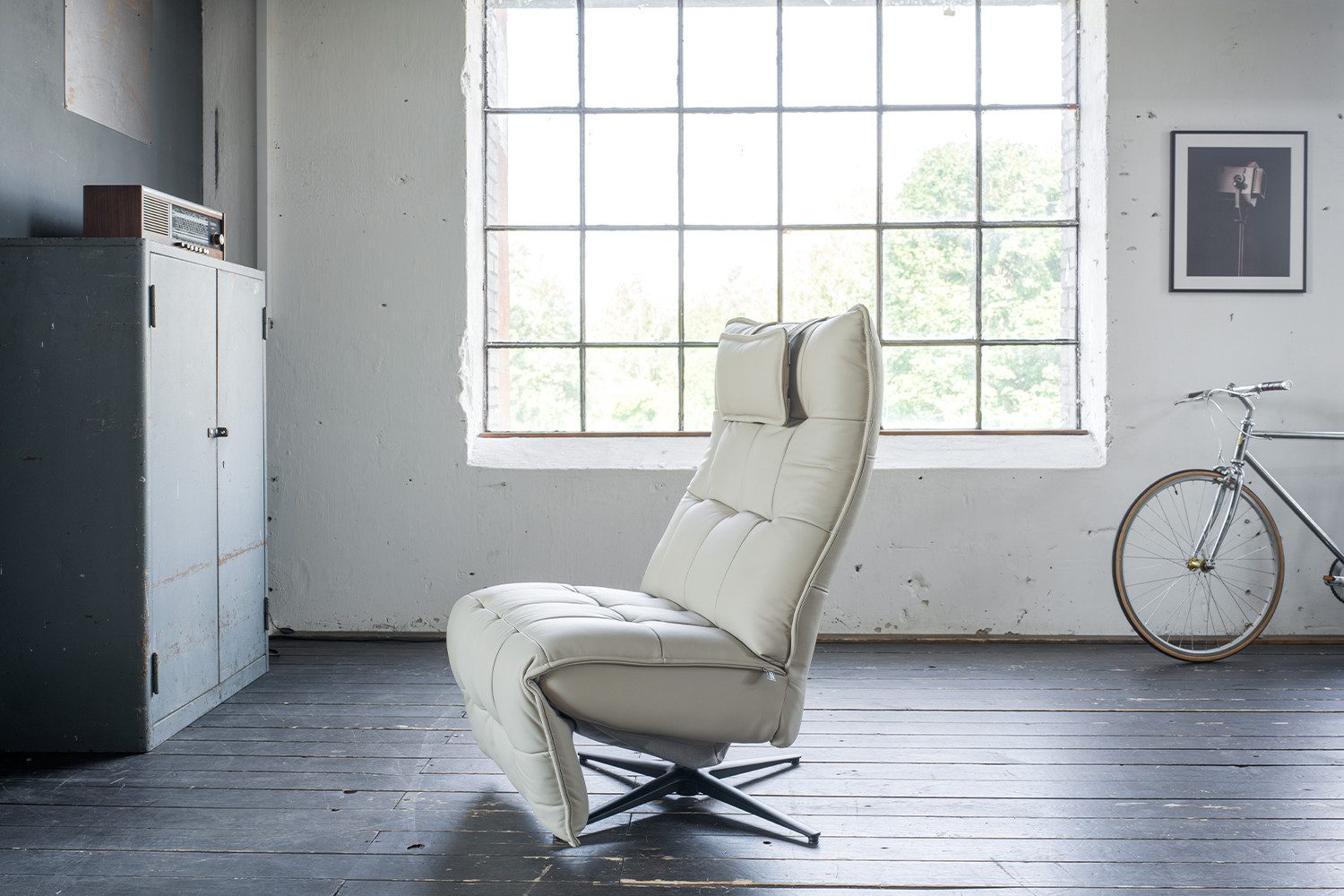 KAWOLA Relaxsessel MIKO, Drehsessel motorisch verstellbar, günstig online kaufen