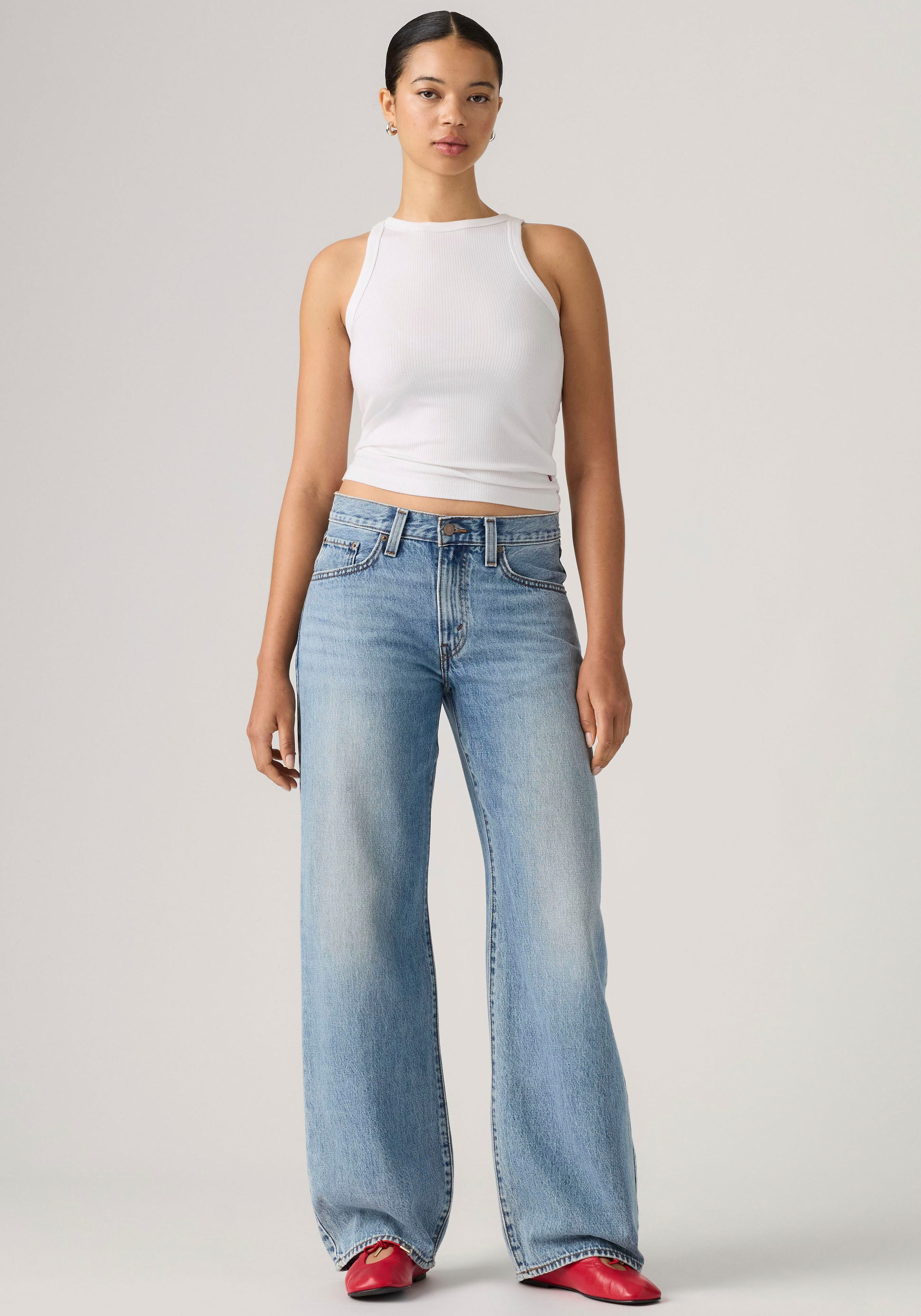 Levi's® 5-Pocket-Jeans MIDDY BALLOON mit weitem Bein