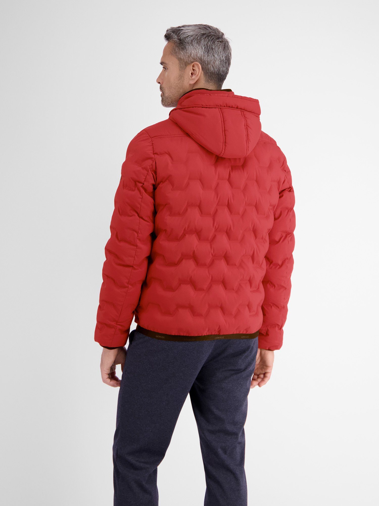 INDIAN Kapuzen-Blouson LERROS Outdoorjacke LERROS Leichter RED