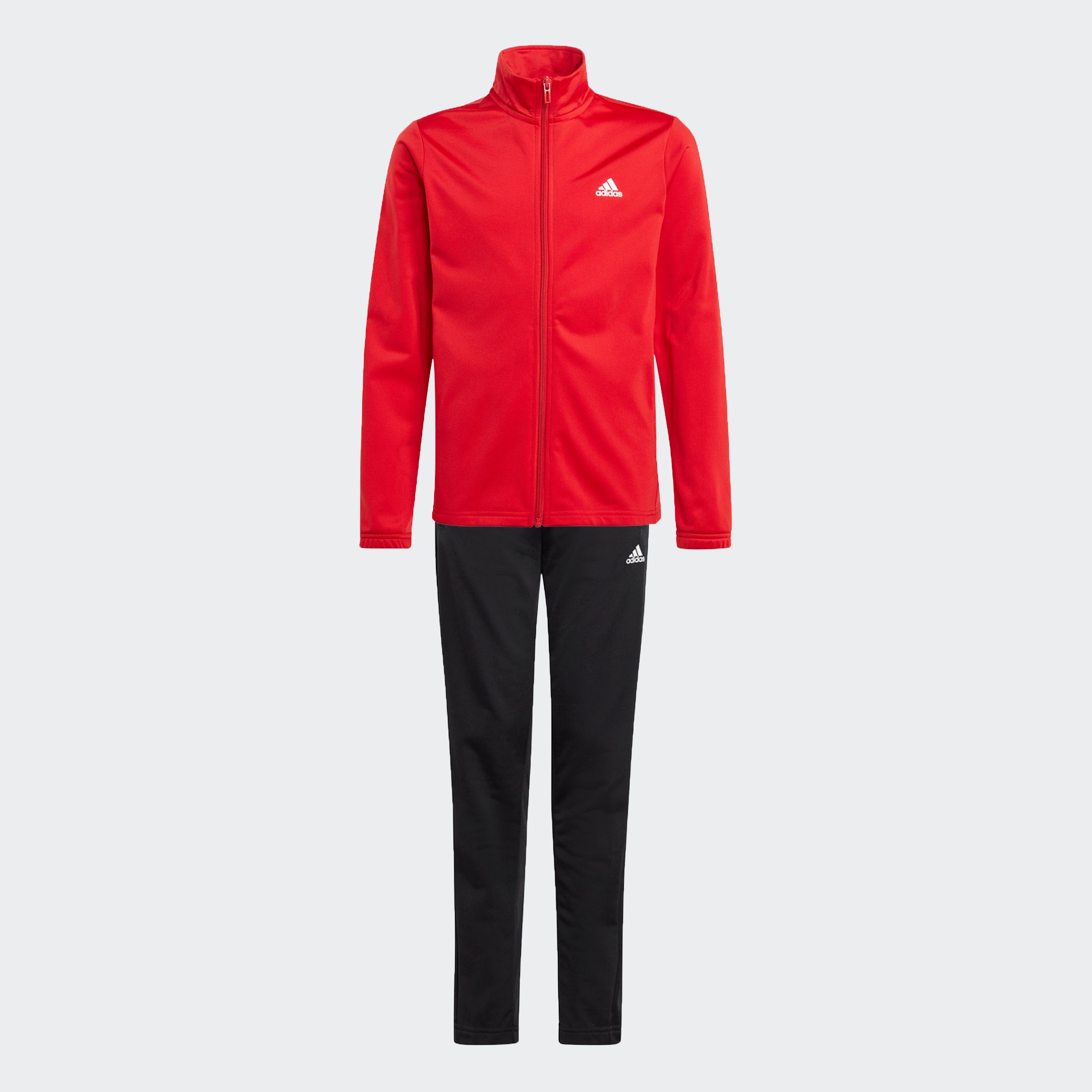 BIG Scarlet White / Scarlet adidas LOGO Trainingsanzug (2-tlg) / Better Sportswear ESSENTIALS Better