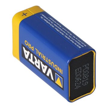 VARTA Varta 4022 Industrial 9-Volt Batterie 9 Volt 550mAh 6AM6 Batterie, (9,0 V)