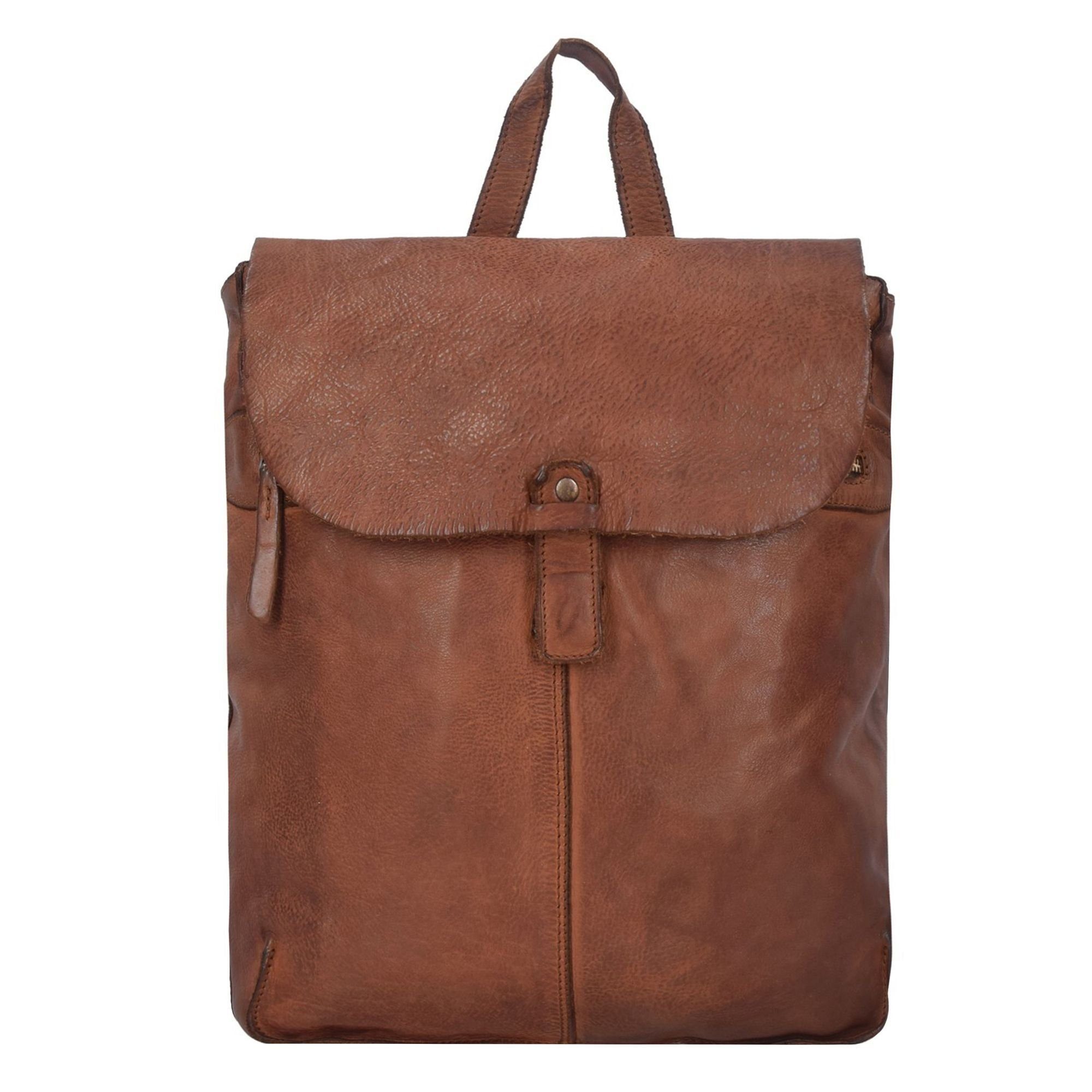 Harold's Rucksack Submarine, Leder cognac