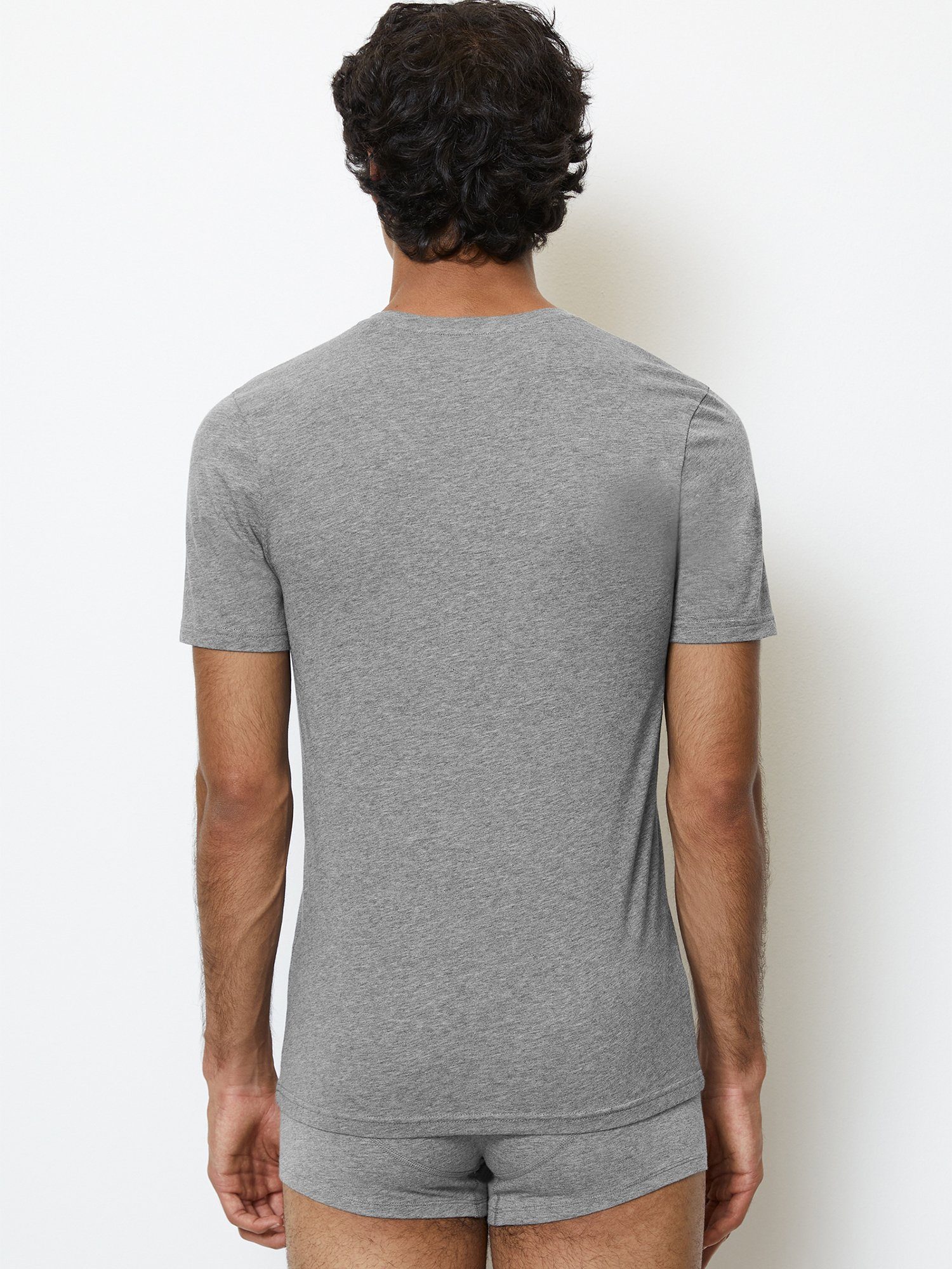 Marc O'Polo V-Shirt Essentials (2-tlg) t-shirt v-ausschnitt v-neck