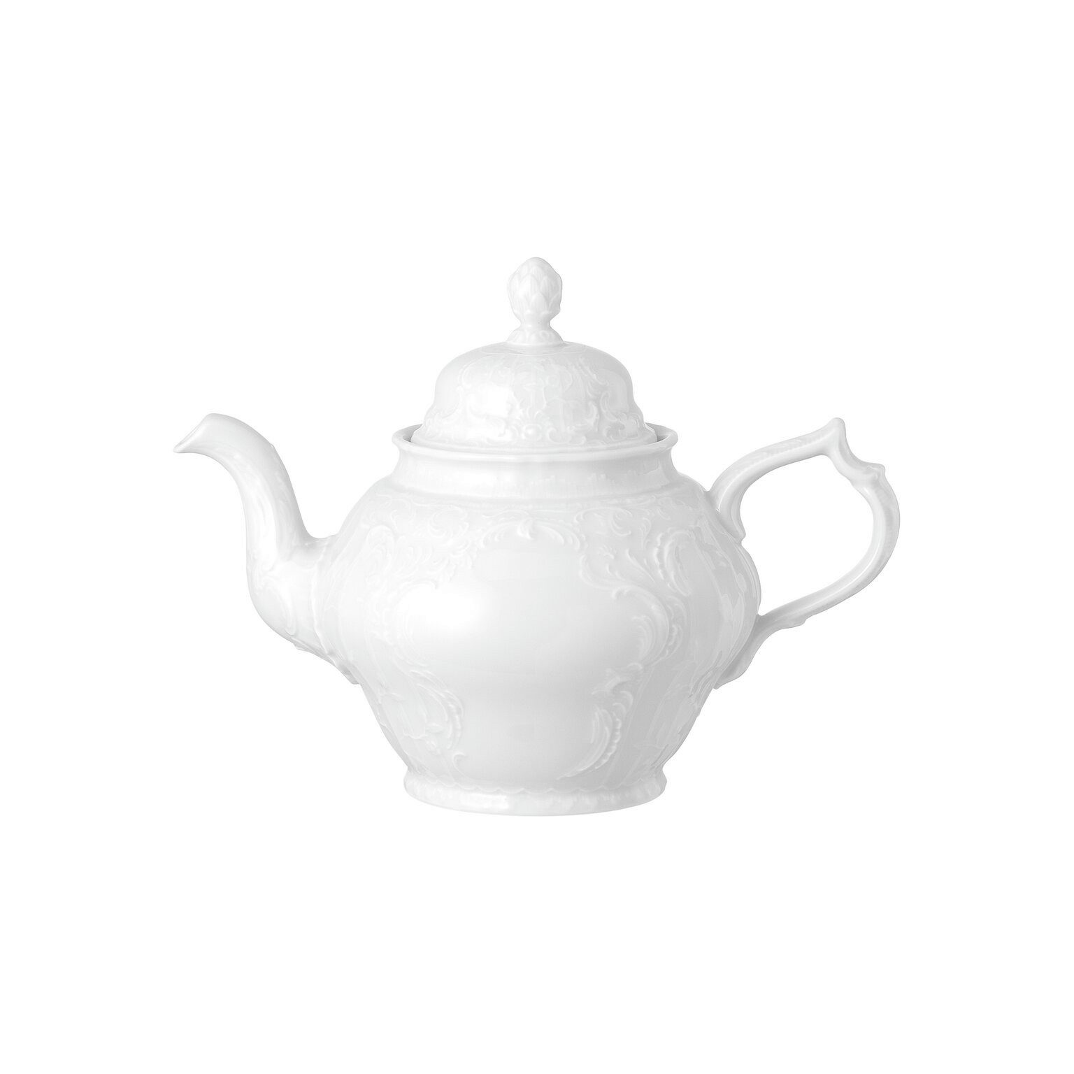 Teekanne Rosenthal Sanssouci weiss Teekanne, Porzellan