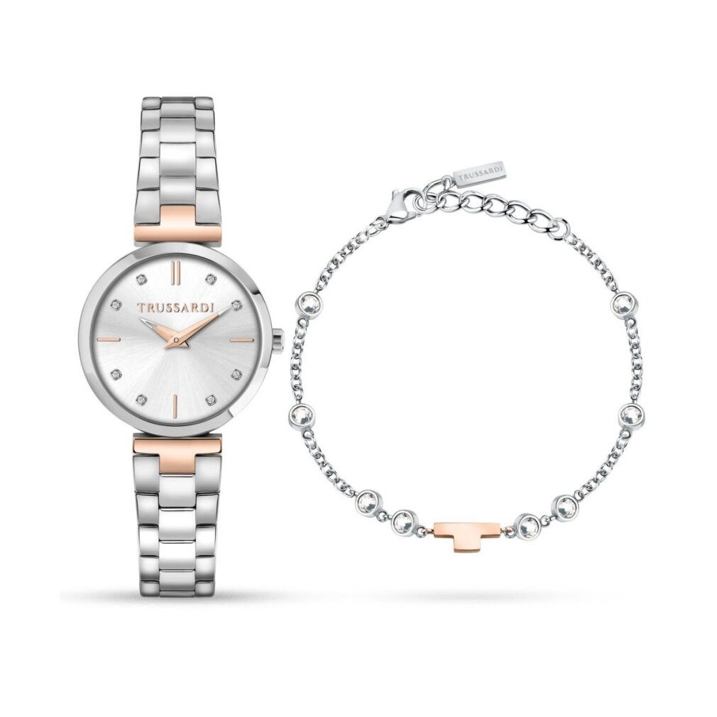 Trussardi Schmuckset Dárkový Satz Loud + náramek R2453164508