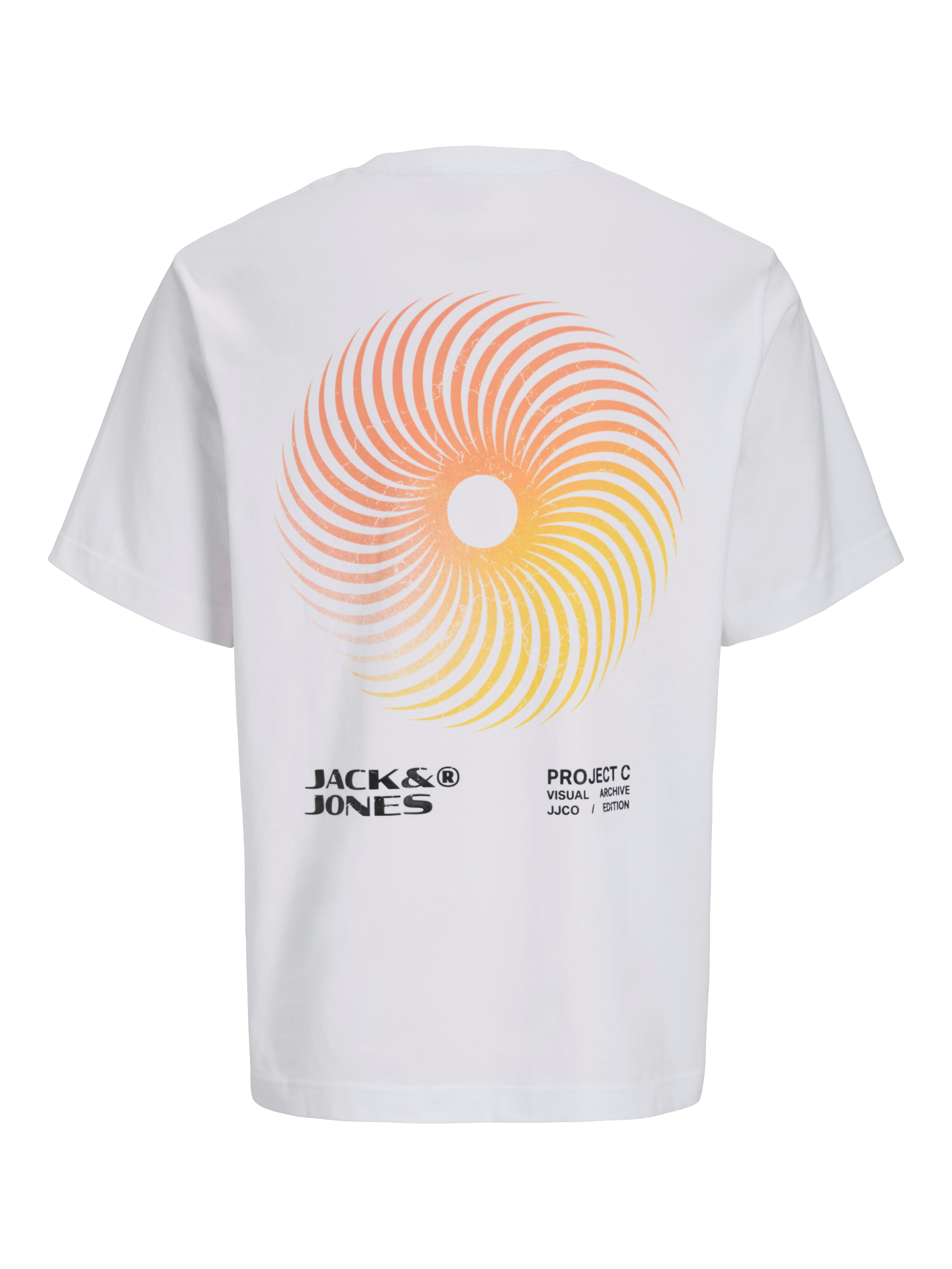 Jack & Jones Print-Shirt JCOCALMA BACK PRINT TEE SS CREW NECK mit Backprint günstig online kaufen