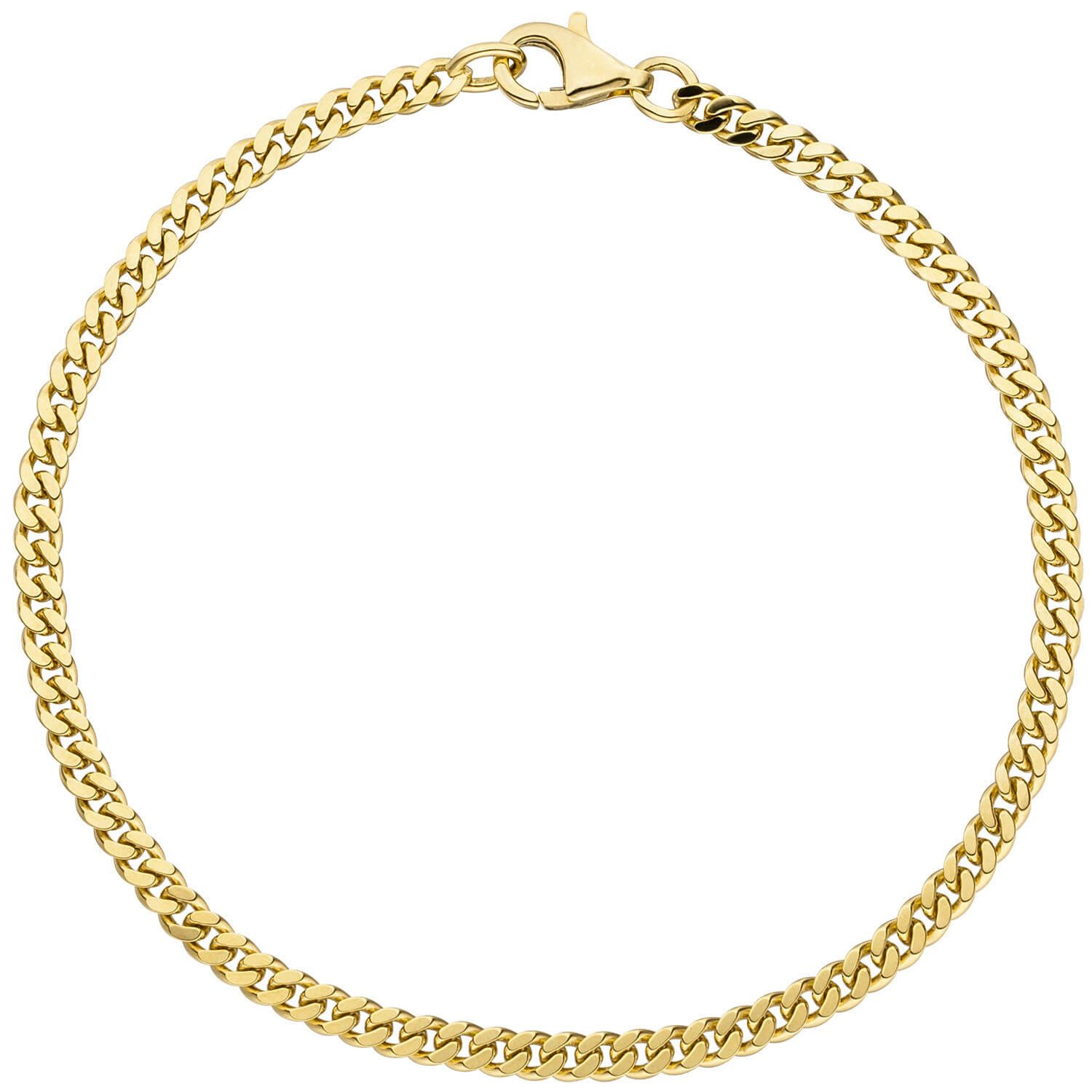 Goldarmband 3,5mm Goldarmband, 333 Gelbgold, 21cm