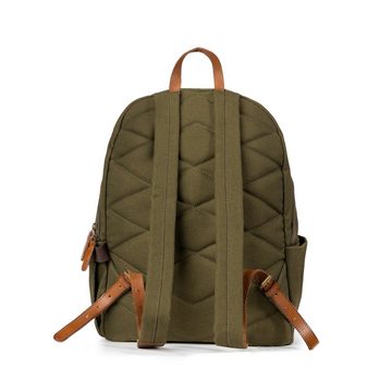 DRAKENSBERG Tagesrucksack »Nala« Oliv-Grün, Basic Rucksack im nordischen Design für Damen und Herren, handgemacht