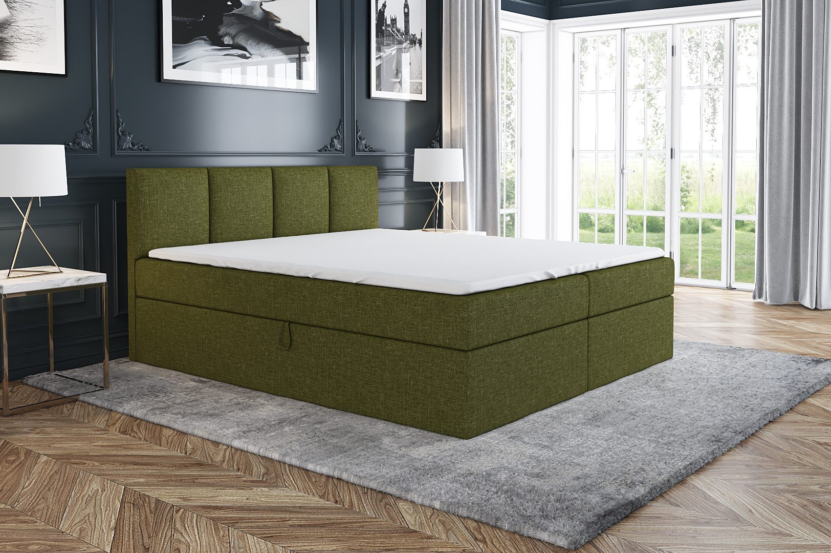 A&J MöbelLand GmbH Boxspringbett ABI mit günstig online kaufen