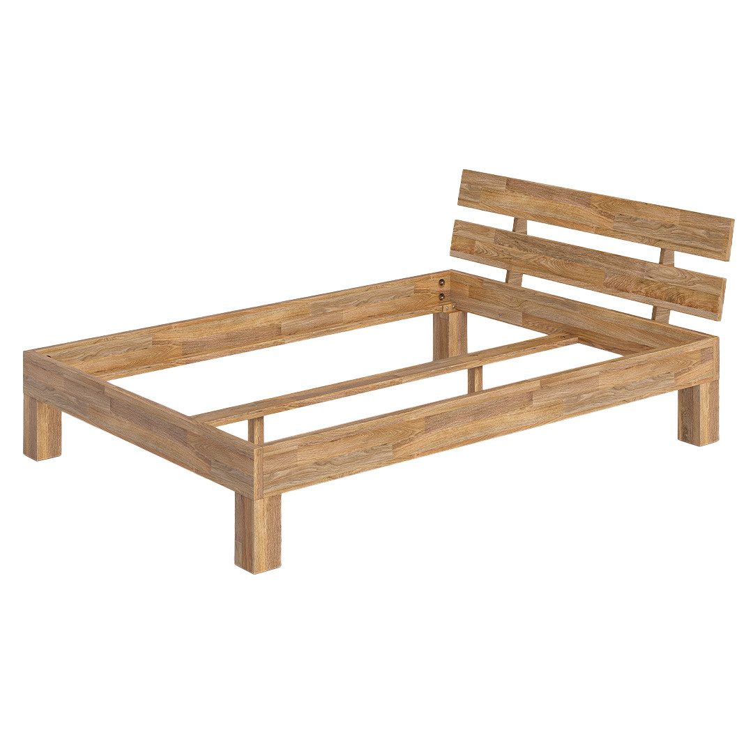 skølm. Bettgestell Floki (Massivholzbett, auch verfügbar in 90x200, 120x200 günstig online kaufen