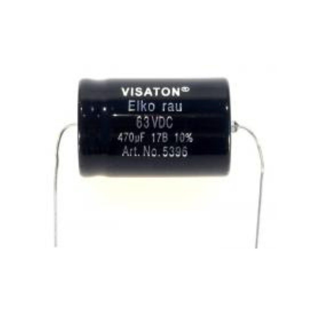Visaton Tonfrequenz-Elkos mit rauer Folie 33 µF 63 VDC, 10% Toleranz Lautsprecher
