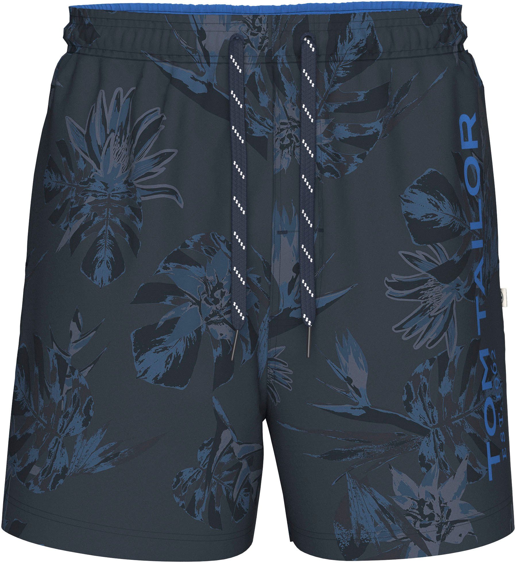 TOM TAILOR Badehose mit Logoprint