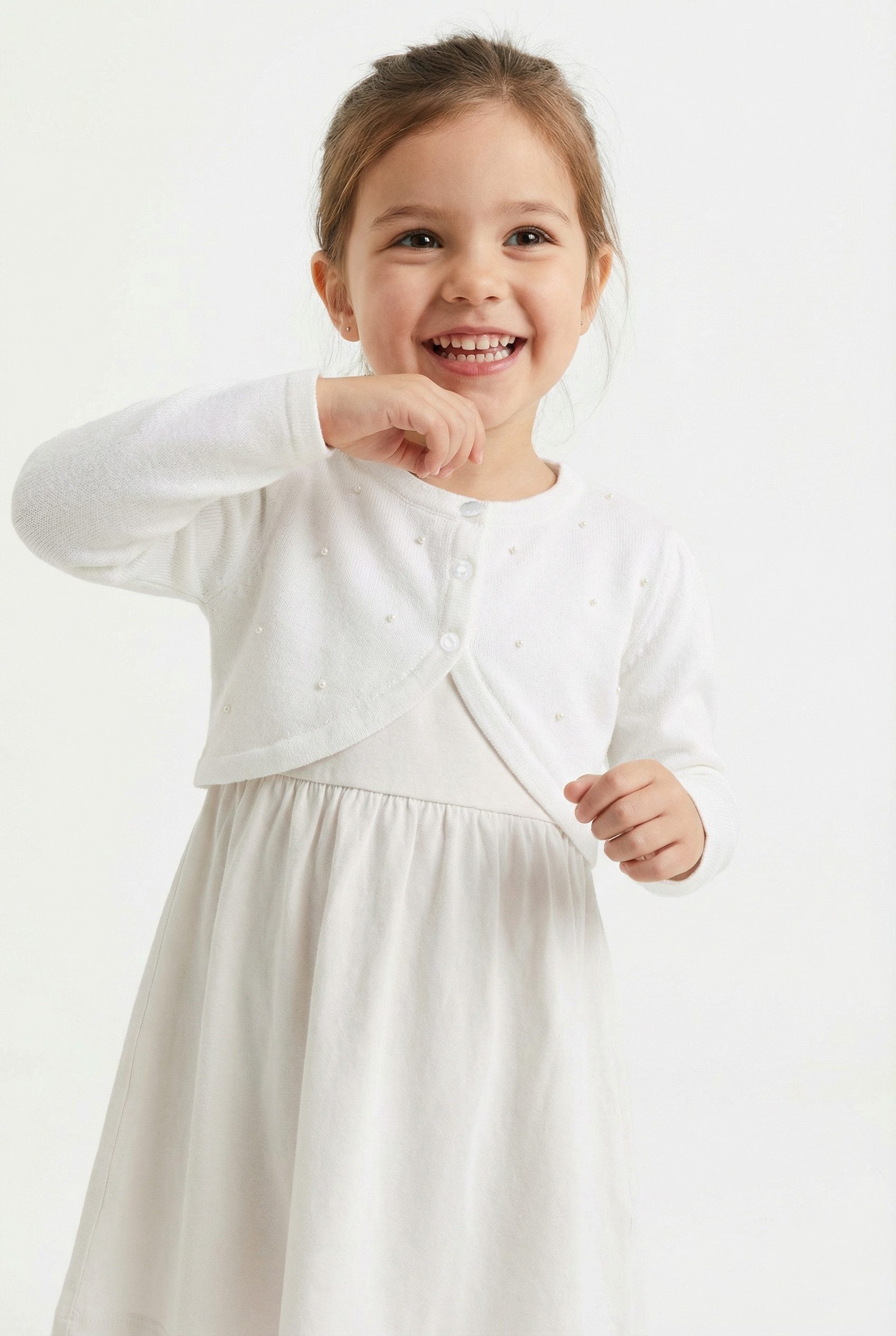 happy girls Bolero vorne mit schönen Zierperlen bestickt