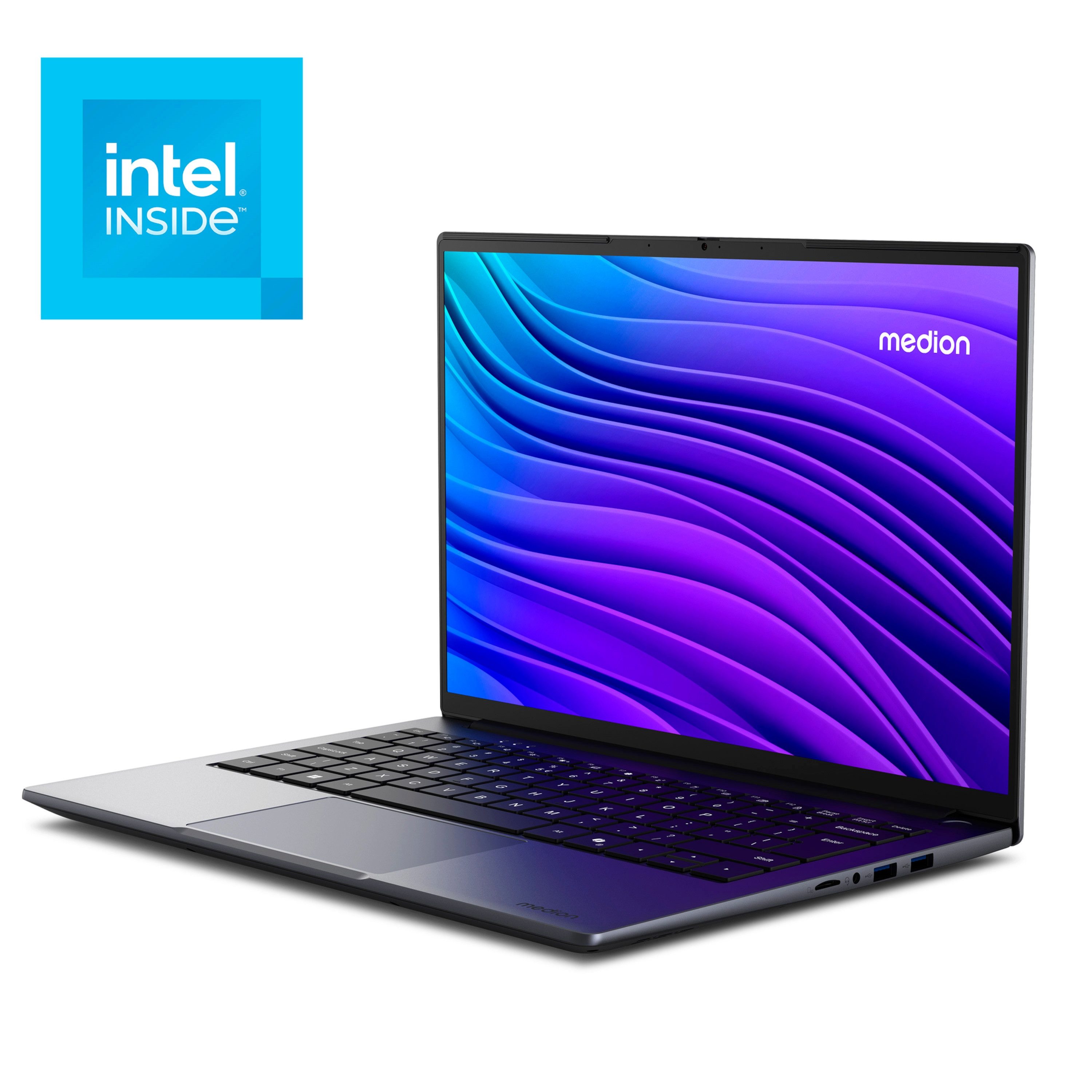 Medion® 35,5 cm (14) Laptop Avantum 14 E1e (MD600015) Notebook (35.5 cm/14 Zoll, Intel Intel Celeron N Celeron N4500, Intel® UHD, 4 GB, 128 GB SSD, Full-HD Display, AVANTUM_14_E1E)