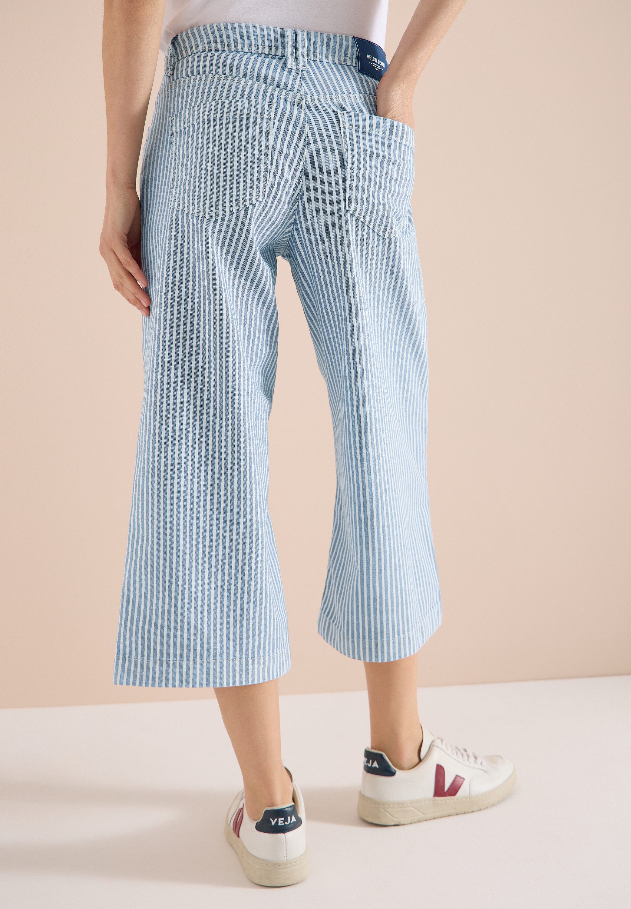 CECIL Loose-fit-Jeans aus Baumwolle mit Stretchanteil