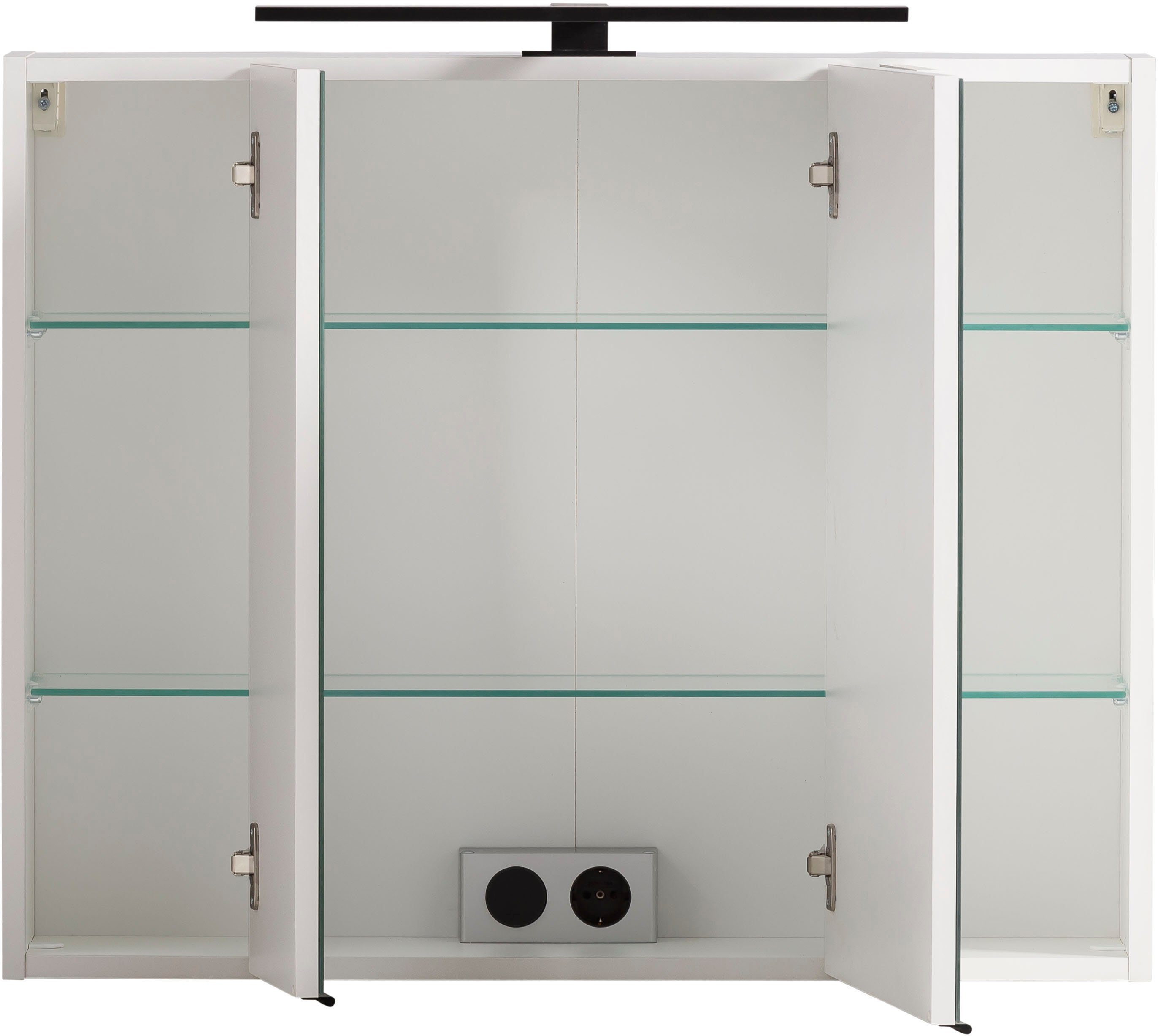 welltime Spiegelschrank Lana Badmöbel, 80 cm breit