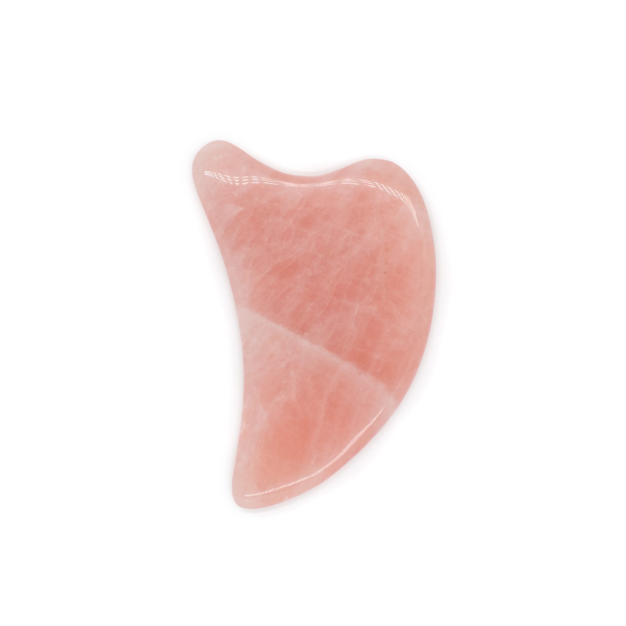 shapevital.de Massagestein Gua Sha Massagestein für gezielte Entspannung im Gesicht, handgefertigt und poliert für optimales Gleiten