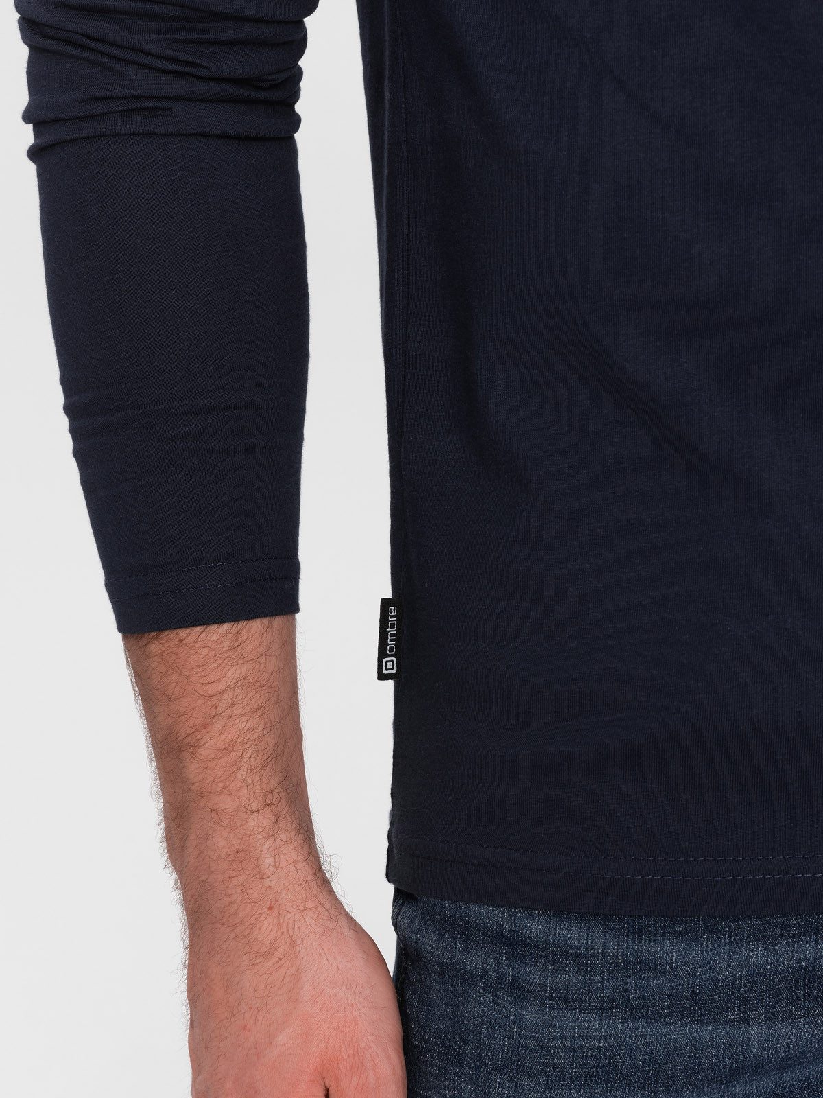 OMBRE Longsleeve Longsleeve für Herren mit V-Ausschnitt. – Bild 5 von 5