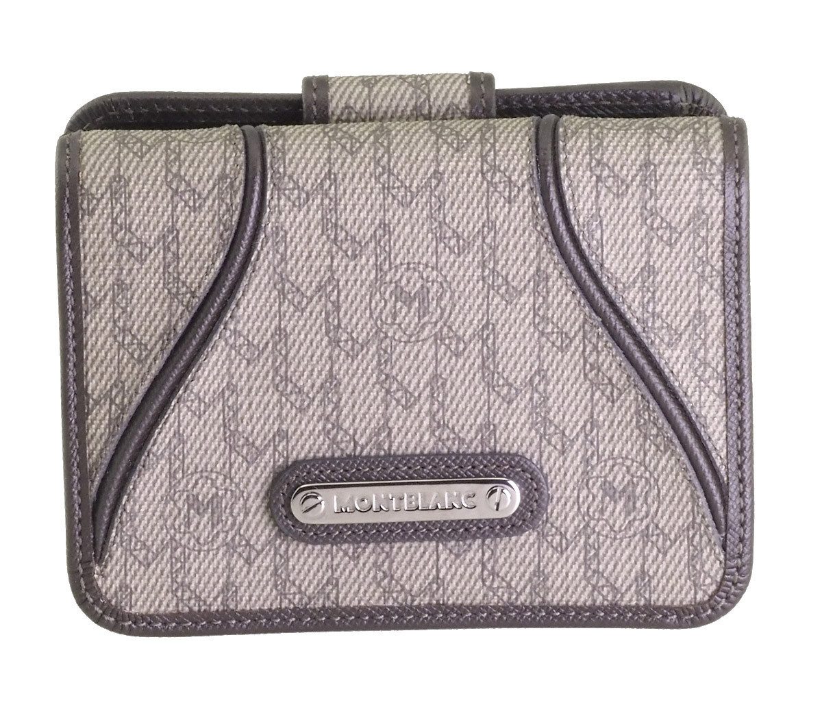 MONTBLANC Geldbörse Meisterstück Signature MB 107836 Leder Brieftasche, mit Montblanc Prägung