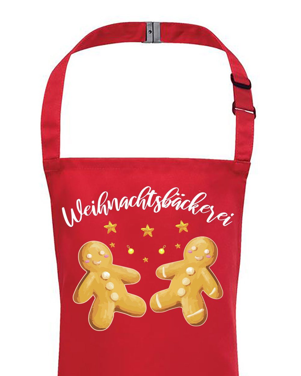 Youth Designz Kochschürze Wasserdichte Kinder Schürze Weihnachtsbäckerei Kochschürze, mit Plätzchen und Weihnachten Design im Fun-Look