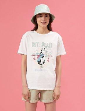 Koton T-Shirt Damen T-Shirt -MT Fuji