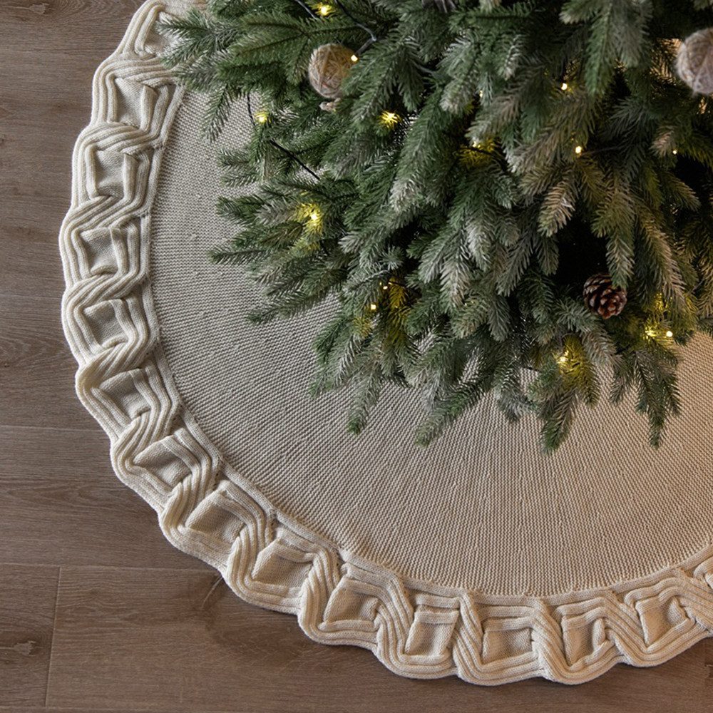 Coonoor Weihnachtsbaumdecke Weihnachtsbaum Decke 3D Gestrickter günstig online kaufen