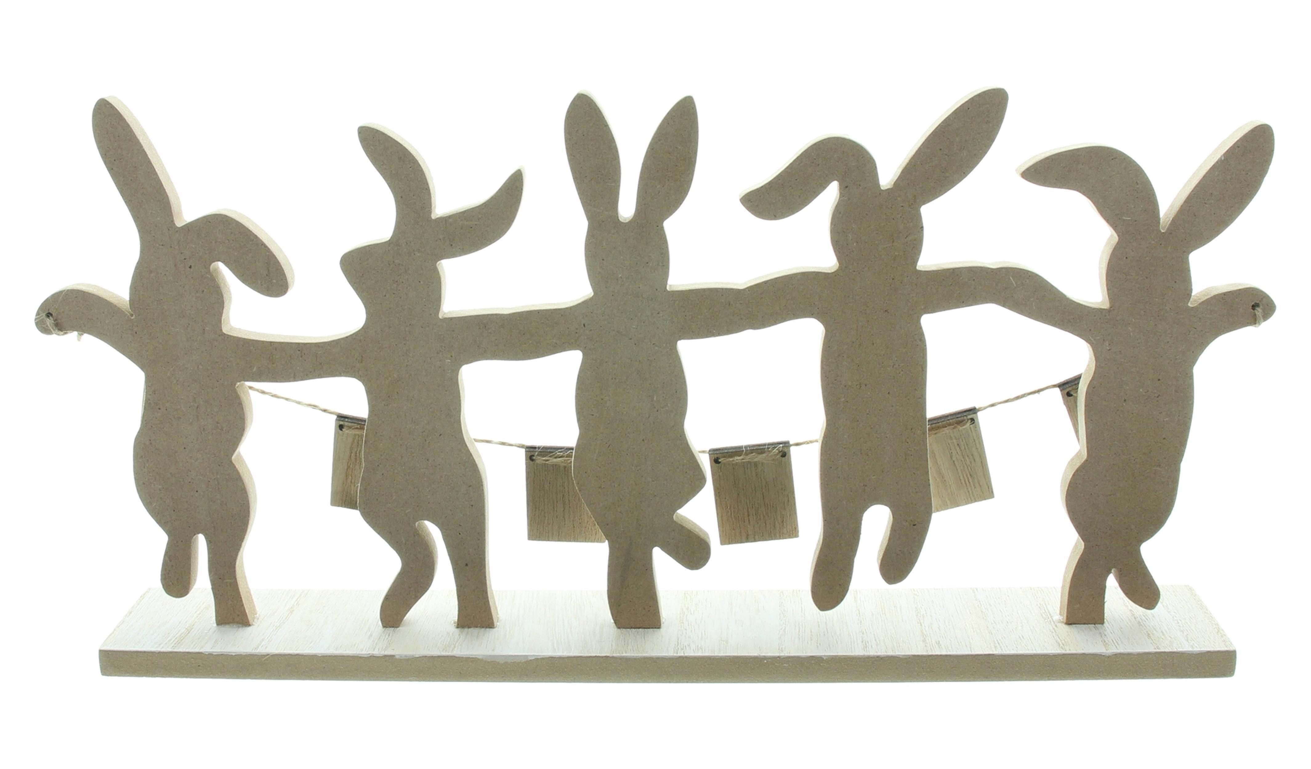 Osterhase Osterdeko "Hasentanz"