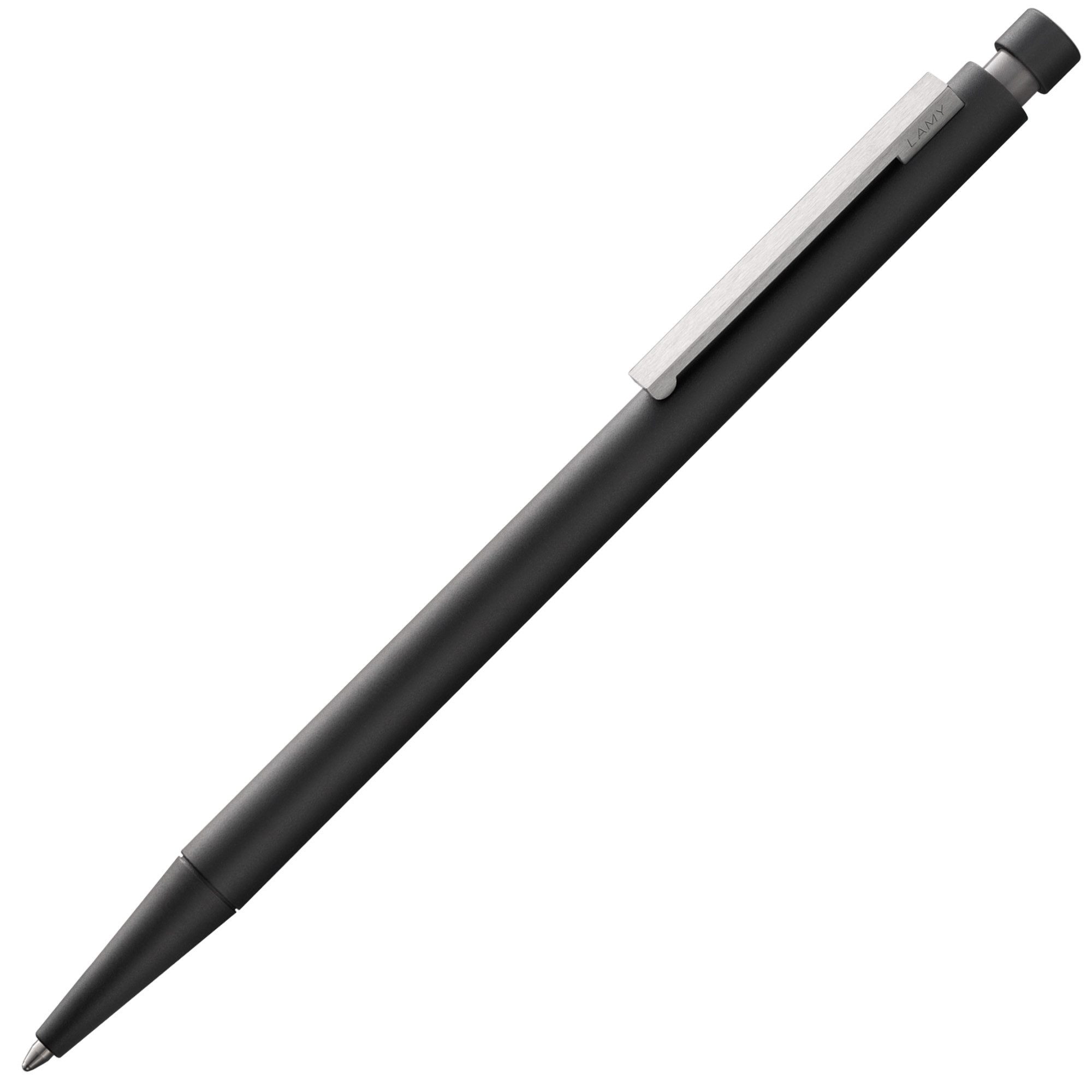 LAMY Kugelschreiber LAMY CP1 schwarz Kugelschreiber Metall Gehäuse Edelstahl Clip Großraum