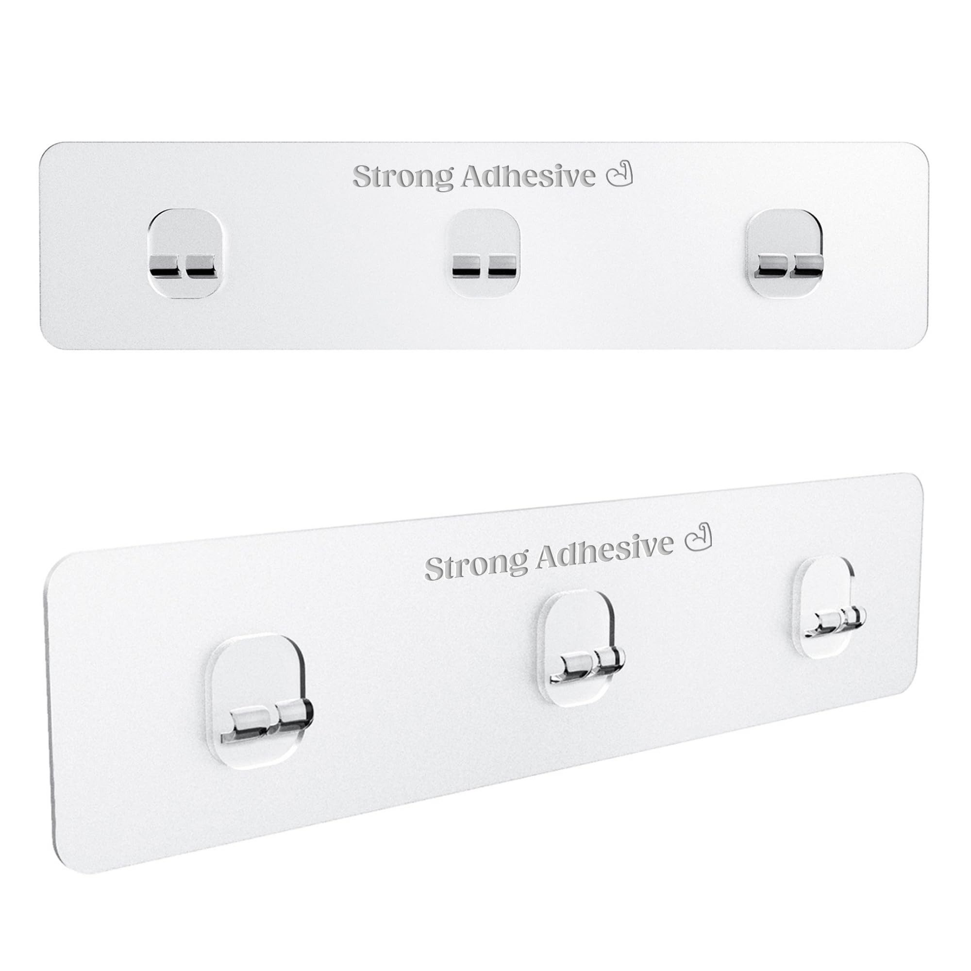 Kincmax Duschablage Transparente Haken für Duschablagen und Küchenregale, 2 günstig online kaufen