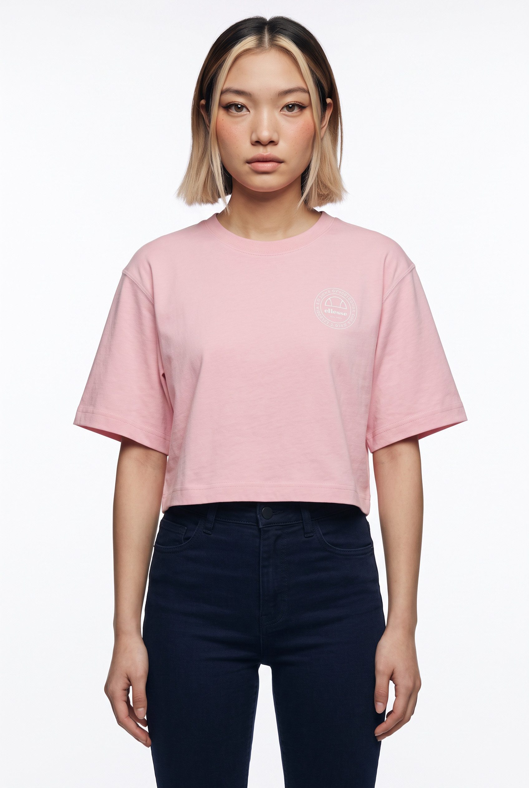 Ellesse T-Shirt MARCIALLA T SHIRT Kurzarm, mit Rundhalsausschnitt, aus Baumwolle, für Erwachsene