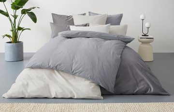 Bettwäsche Sari in Gr. 135x200 oder 155x220 cm, Renforcé, 2 teilig, Bettwäsche aus Baumwolle, zeitlose Bettwäsche mit Reißverschluss