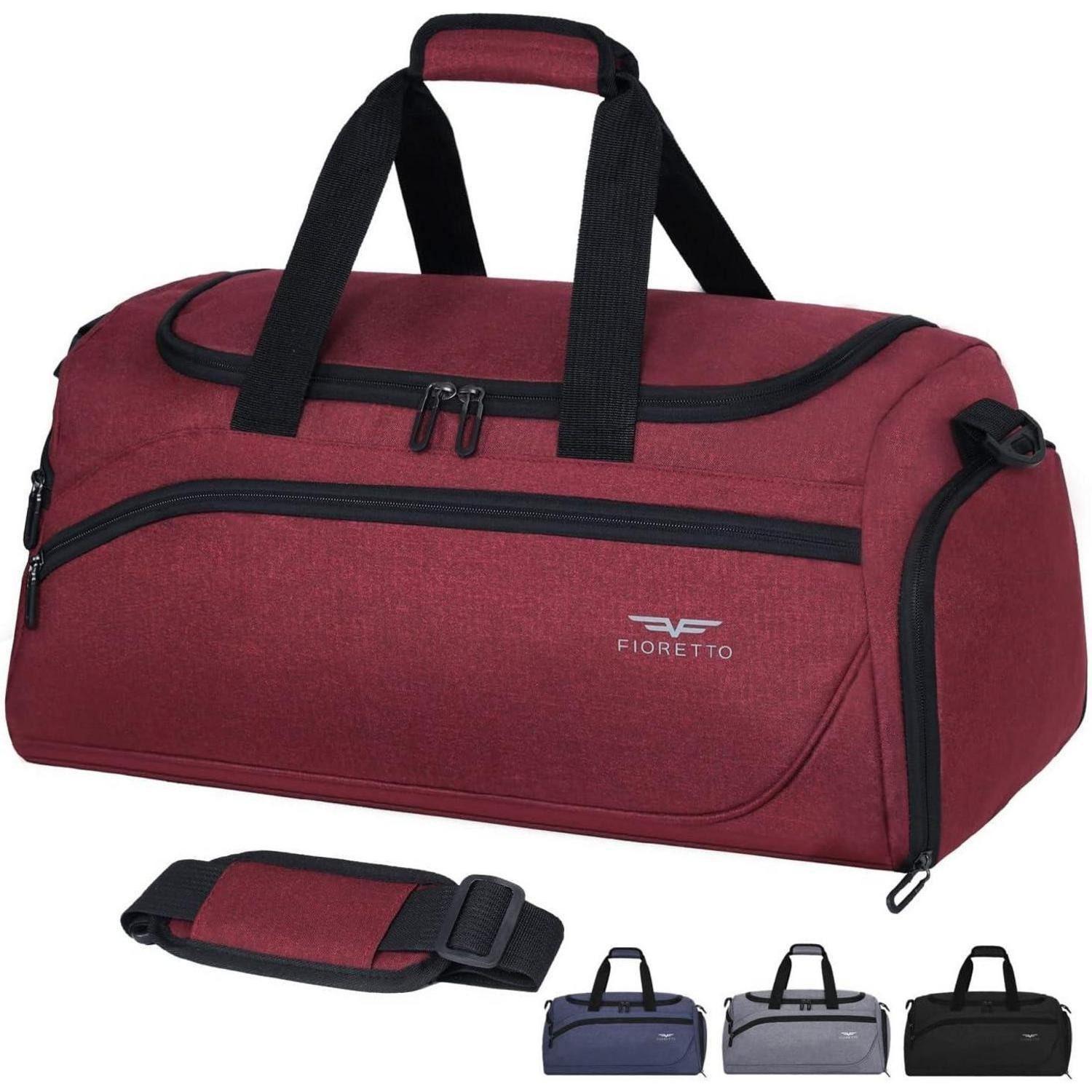 LuxusKollektion Sporttasche 35L Sporttasche & Reisetasche Damen Herren Schuhfach Nassfach