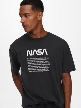 ONLY & SONS T-Shirt NASA (1-tlg)